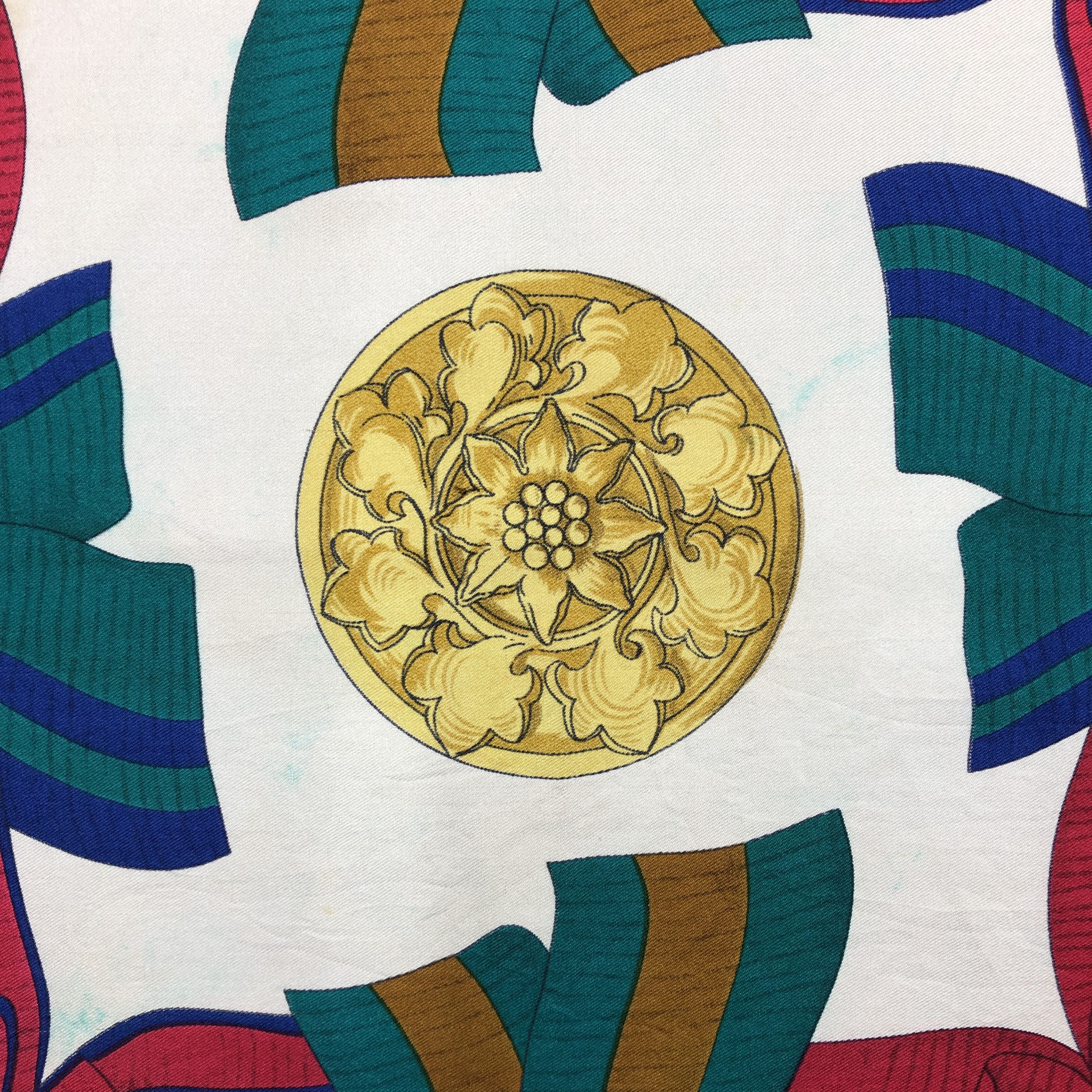 Other Vintage Luxury SILK Scarf Twill Stole Wraps Scarves Size ONE SIZE - 7 Thumbnail