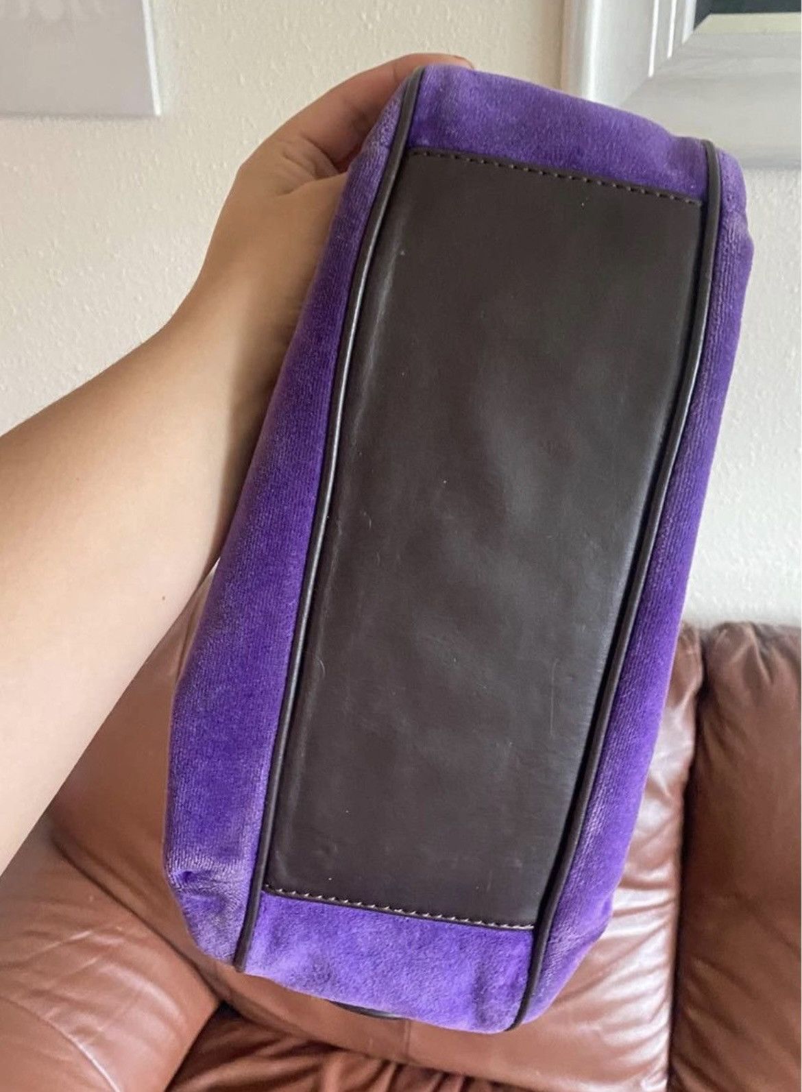 Juicy Couture ultra rare vintage juicy couture purple shoulder bag Size ONE SIZE - 2 Thumbnail
