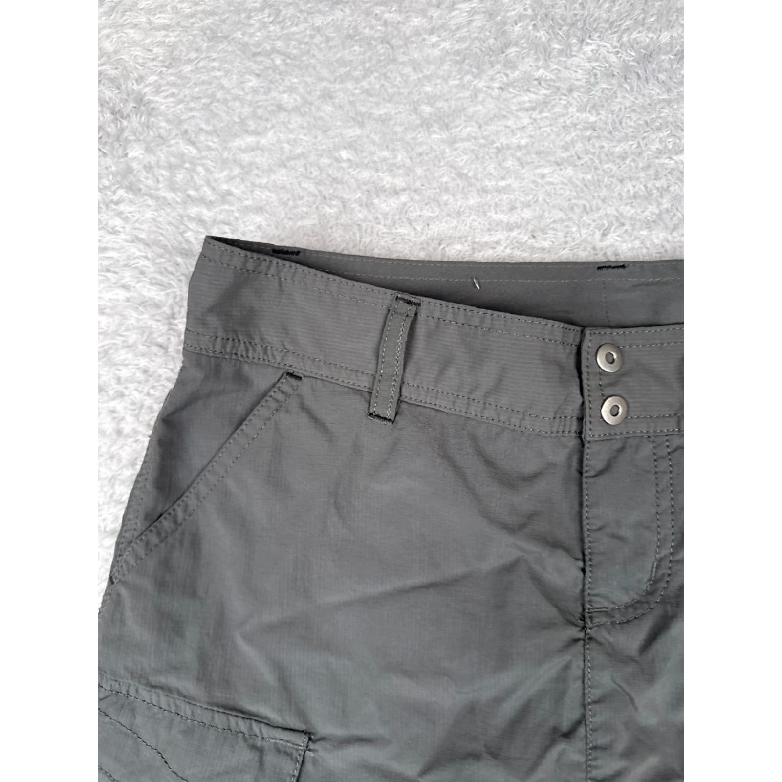 Vintage Columbia Womens Skort Gray Nylon Shell Omni-Shade Hiking Activewear Shorts 2 Size 26" / US 2 / IT 38 - 4 Thumbnail