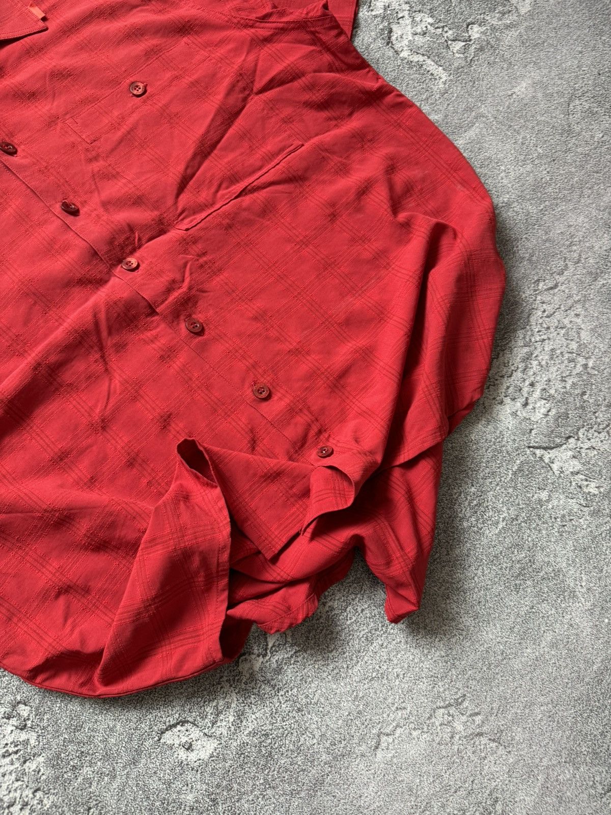 Mammut Mammut L red button up shirt outdoor polo tee T-shirt Size US L / EU 52-54 / 3 - 3 Thumbnail