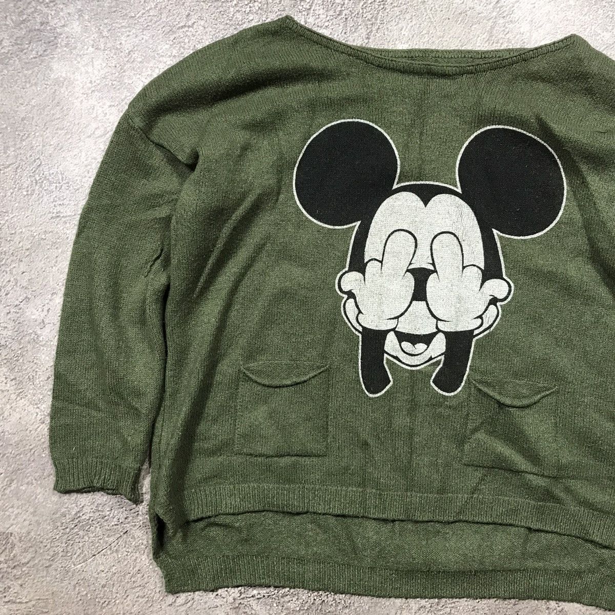 Vintage Vintage Y2K Mickey Mouse Oversized Graphic Sweatshirt Street Size M / US 6-8 / IT 42-44 - 2 Thumbnail
