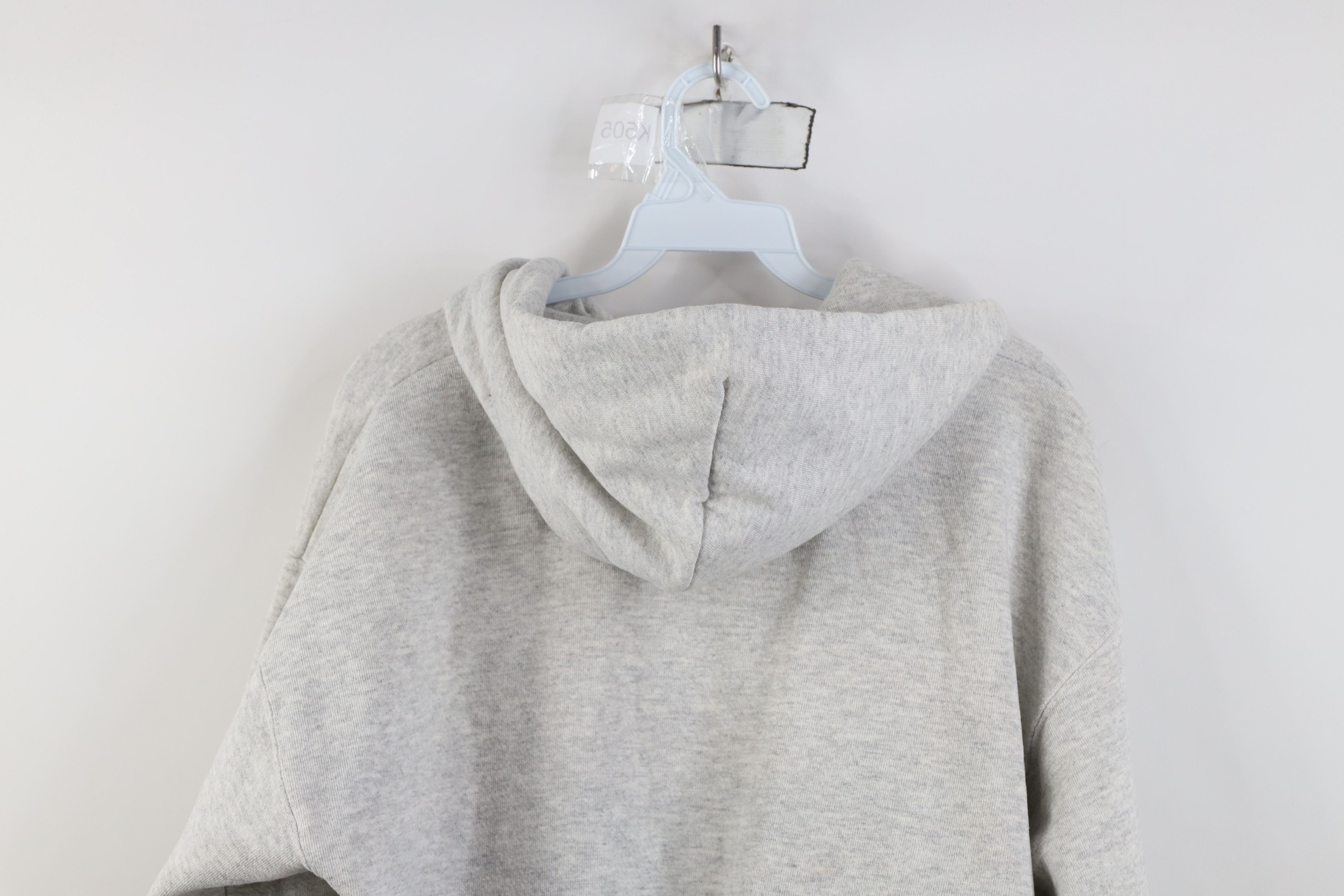 Vintage Vintage 90s Streetwear Full Zip Hoodie Sweatshirt Gray USA Size US L / EU 52-54 / 3 - 14 Thumbnail