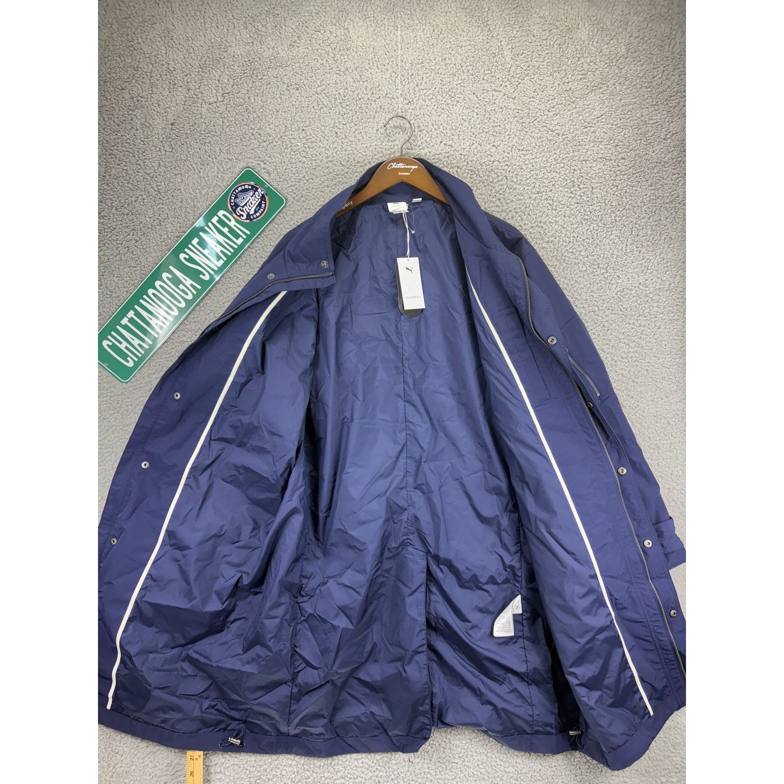 Puma $400 Puma X Nanamica Cordura Jacket Mens S Navy Blue Coat Size US S / EU 44-46 / 1 - 10 Thumbnail
