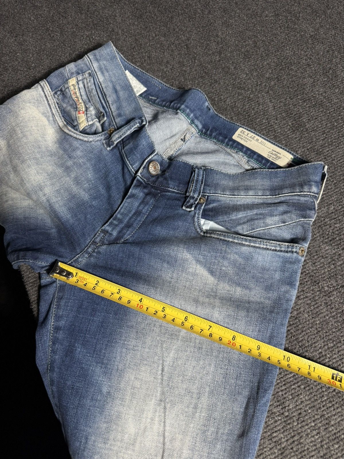 Diesel Luxury 00s Diesel Getlegg Italy Slim Skinny Jeans Italy Y2K Size 27" / US 4 / IT 40 - 24 Thumbnail