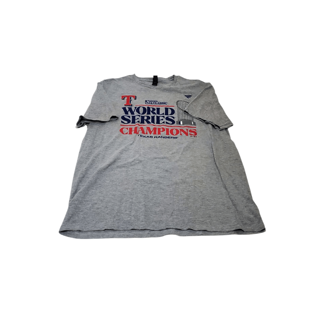 MLB 2023 Texas Rangers Trophy Script Championship Size US XL / EU 56 / 4 - 1 Thumbnail