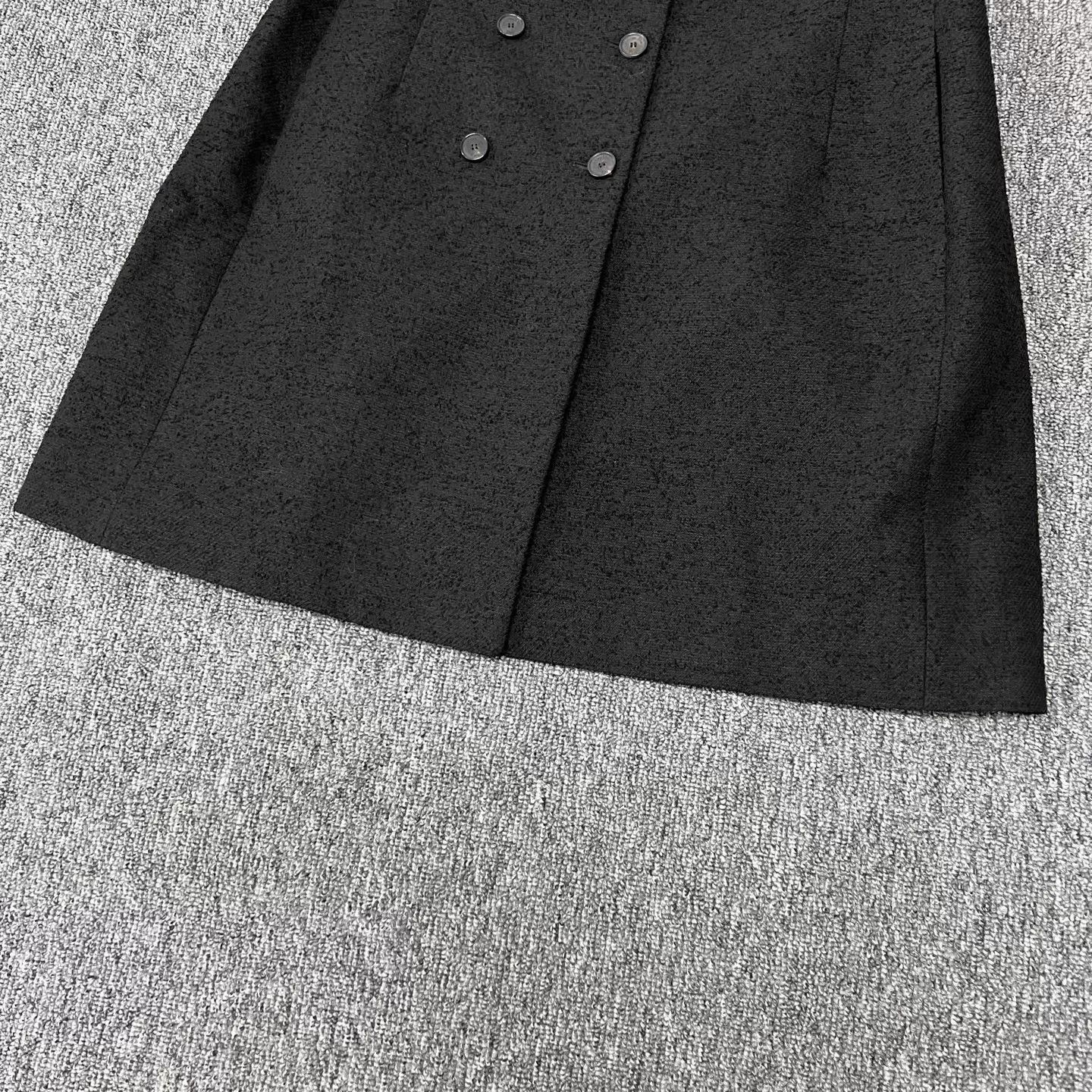 Dior Dior Black Wool Blend Silk Lined Vest Dress 42 New With Tags Size M / US 6-8 / IT 42-44 - 4 Thumbnail