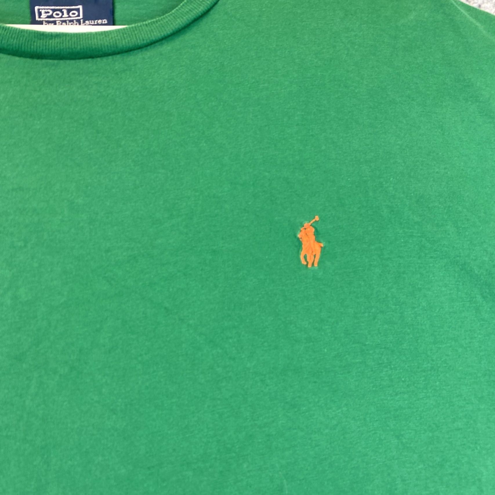 Polo Ralph Lauren Polo Ralph Lauren Shirt Mens Large Green Short Sleeve Casual Preppy Cotton Pony Logo Size US L / EU 52-54 / 3 - 3 Thumbnail