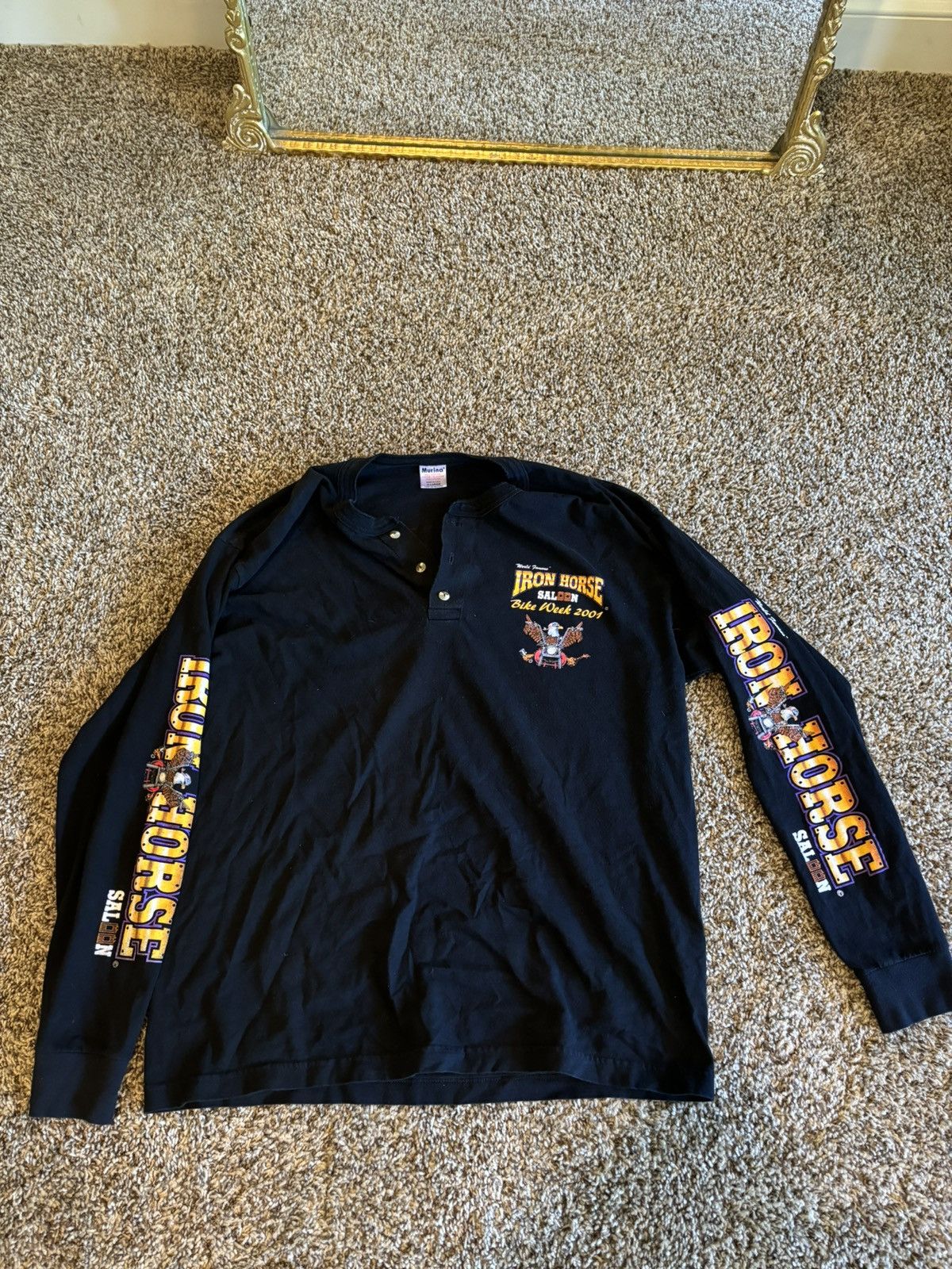 Bike week 2001 vintage tee
