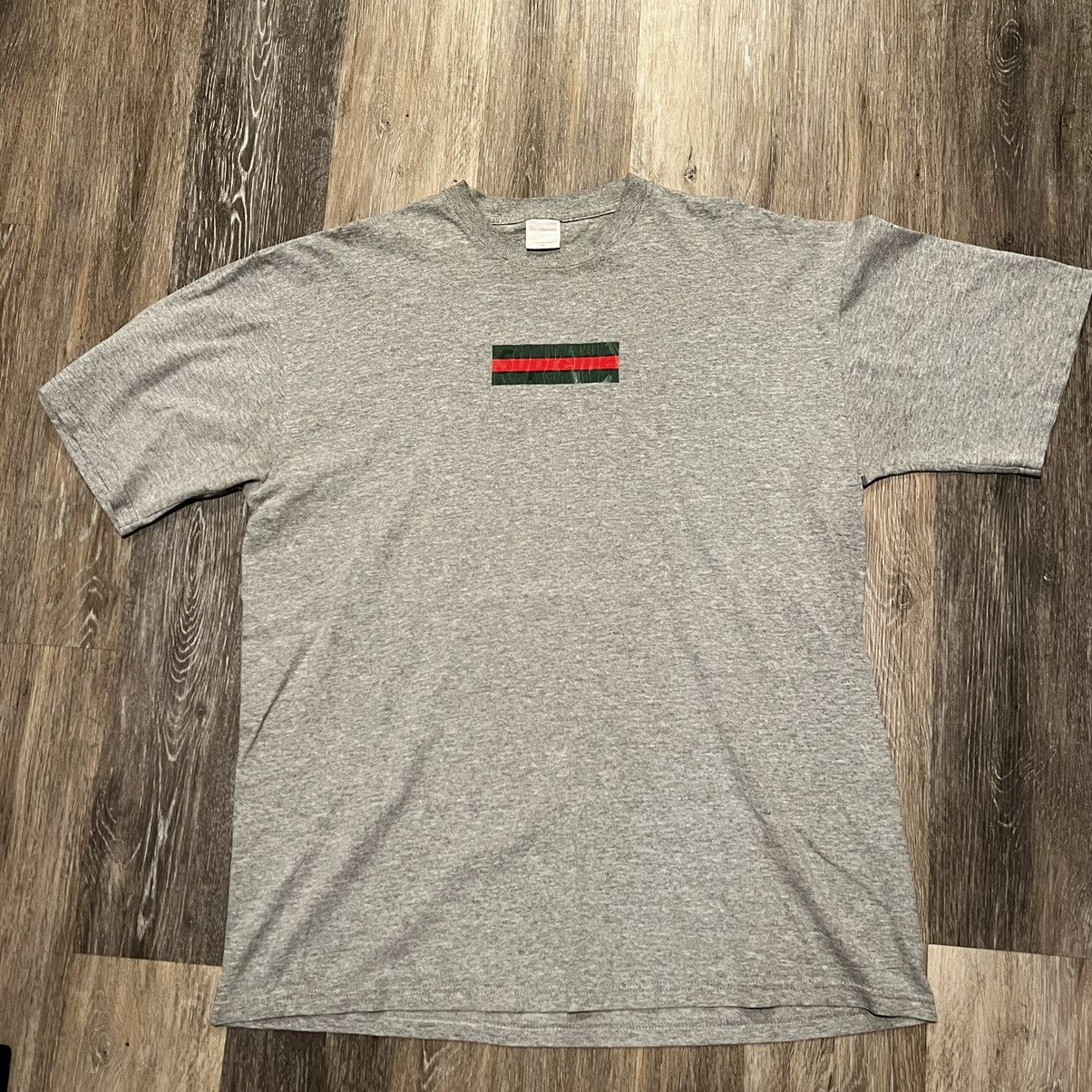 Supreme Supreme Gucci Box Logo Tee 2000 gucci bogo t shirt Size US XL / EU 56 / 4 - 18 Thumbnail