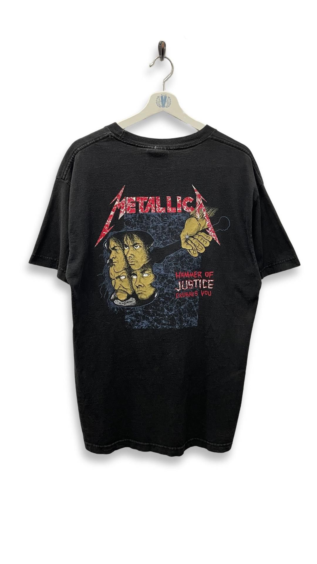 Designer 1994 Metallica Vintage Band T-Shirt Size US L / EU 52-54 / 3 - 2 Thumbnail