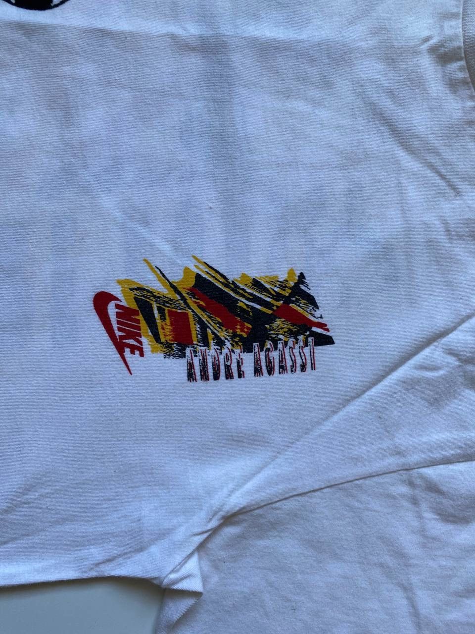 Nike Vintage Nike Andre Agassi Made in USA Tennis Courts size S Size US S / EU 44-46 / 1 - 4 Thumbnail