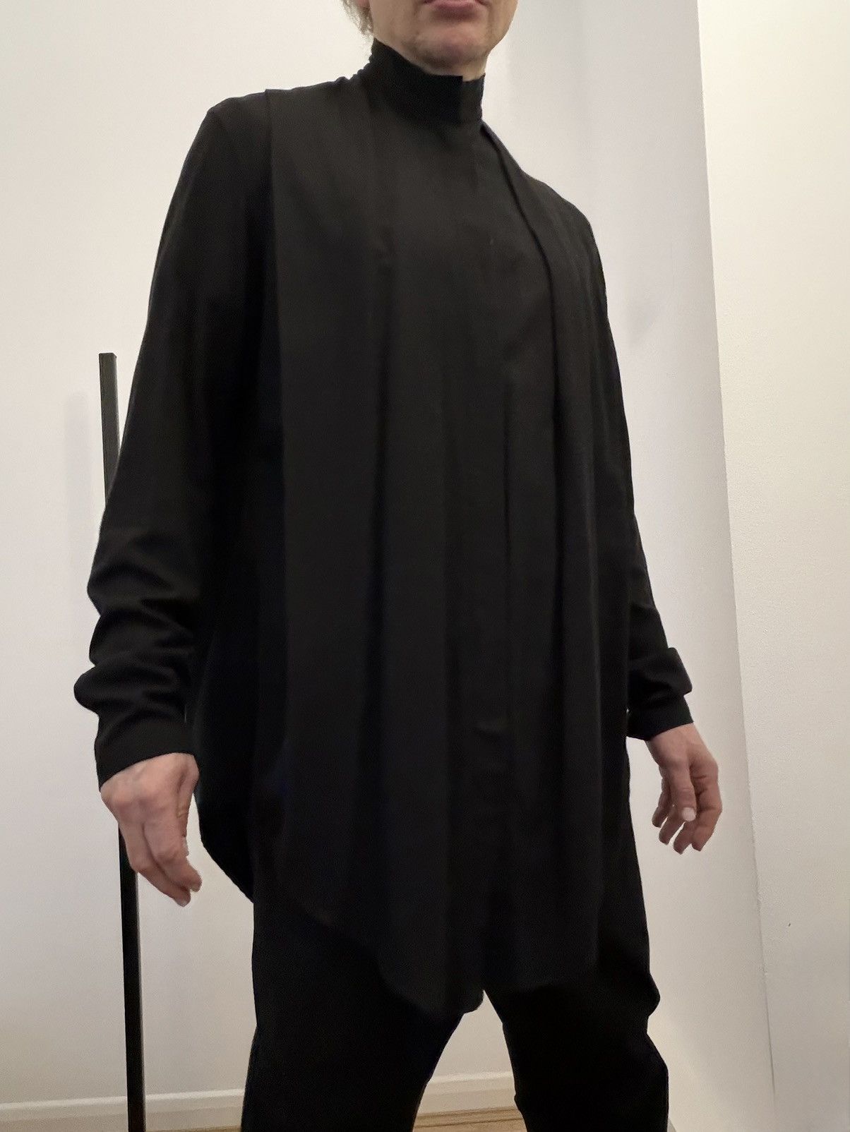 Julius Julius 2020 Front Tuck Shirt Black Size 1 Oversized Size US S / EU 44-46 / 1 - 10 Thumbnail