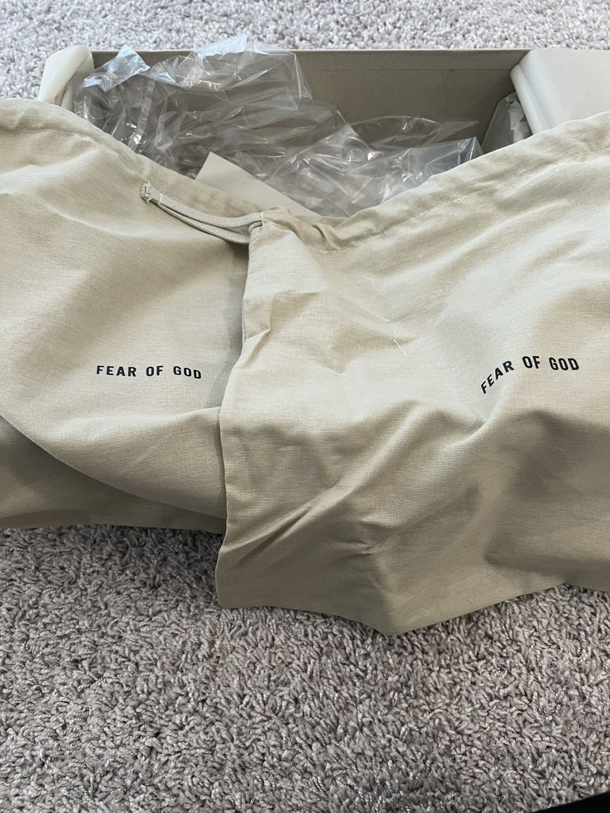 Fear of God Fear of God Mule Hi Boot in Cream with Original Box SSENSE Size US 10.5 / EU 43-44 - 6 Thumbnail