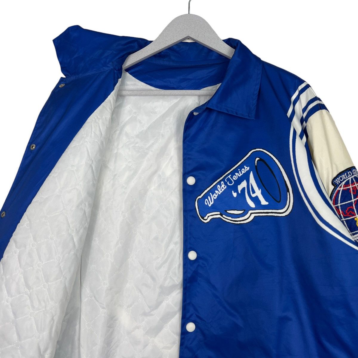 Japanese Brand 🔥 JAPANESE STREETWEAR DEFEND DIGNITY SATIN BOMBER JACKET Size US XL / EU 56 / 4 - 10 Thumbnail