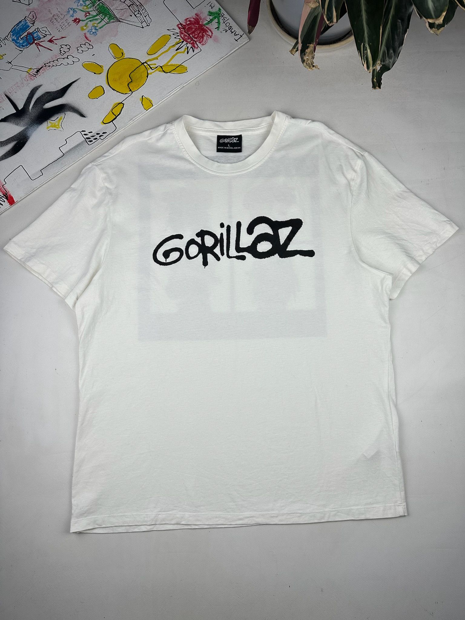 Band Tees Gorillaz Size US L / EU 52-54 / 3 - 2 Thumbnail