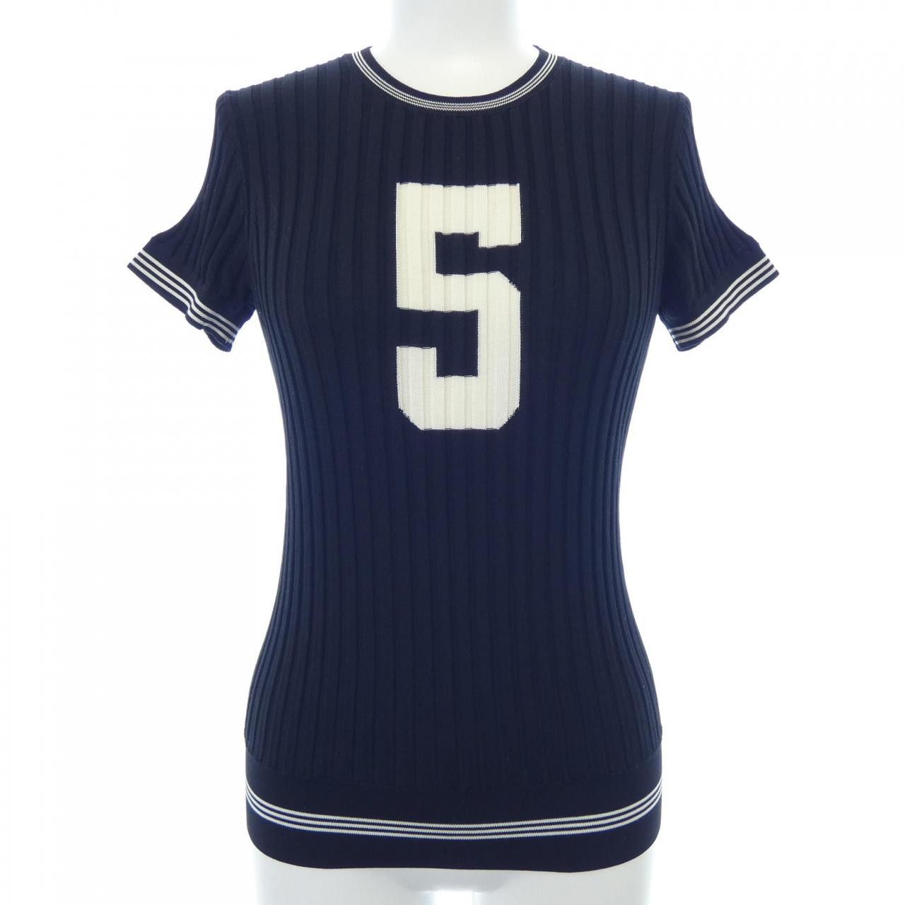 Chanel Chanel Chanel Knit Top Textile Tops P60627K46427 DUTY FREE for USA Size ONE SIZE - 1 Thumbnail