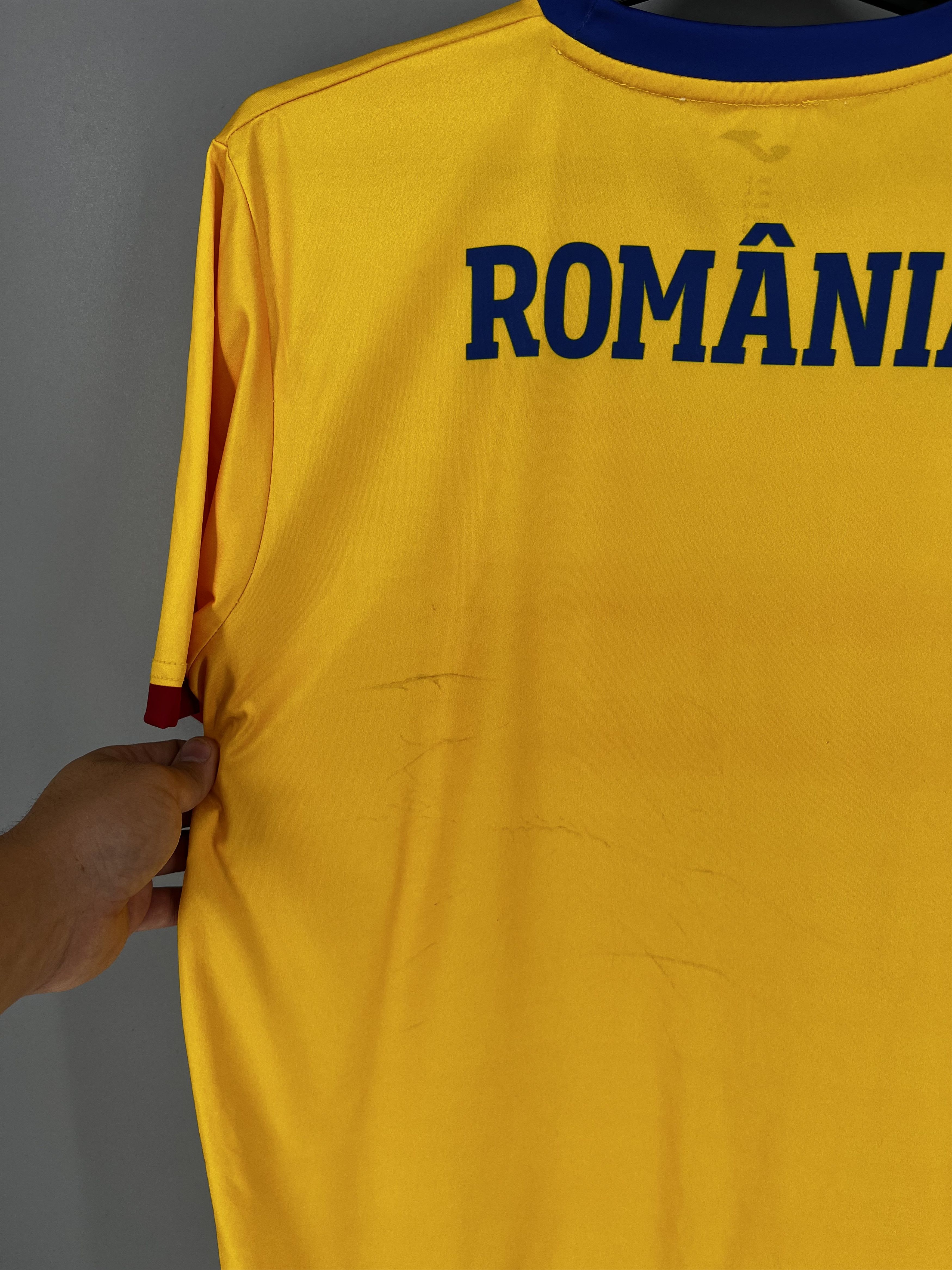 Joma Romania 2024-25 Joma Home Fan Football Shirt L Size US L / EU 52-54 / 3 - 10 Thumbnail