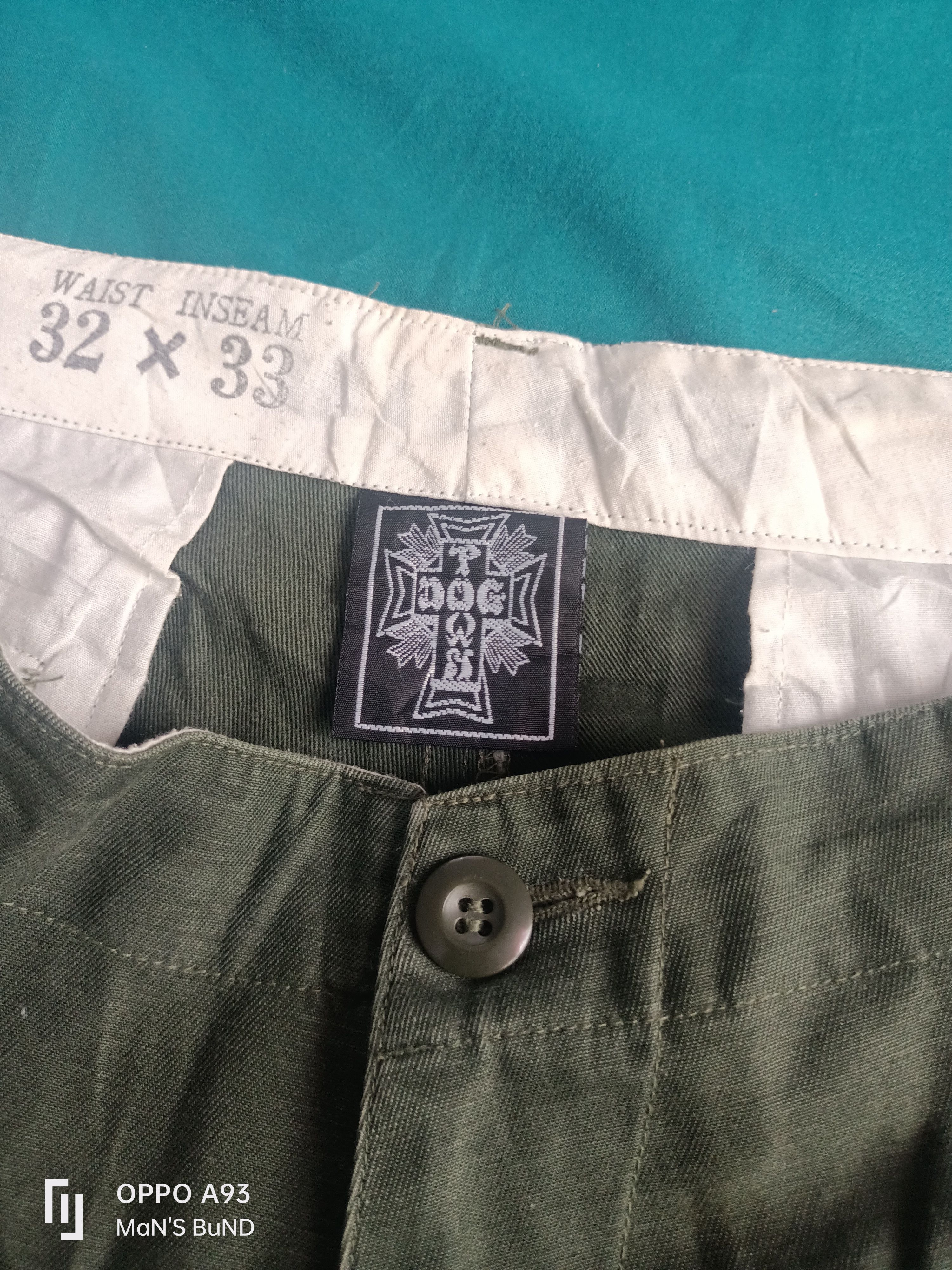 Dogtown × Third & Army × Vintage DOGTOWN Baggy Cargo design Army Size US 32 / EU 48 - 6 Thumbnail