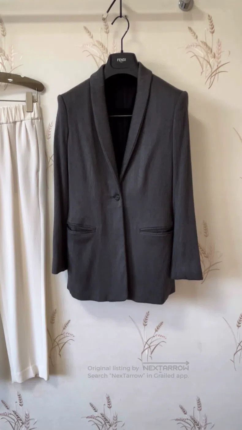 The Row The Row Black suit jacket Size S / US 4 / IT 40 - 1 Thumbnail