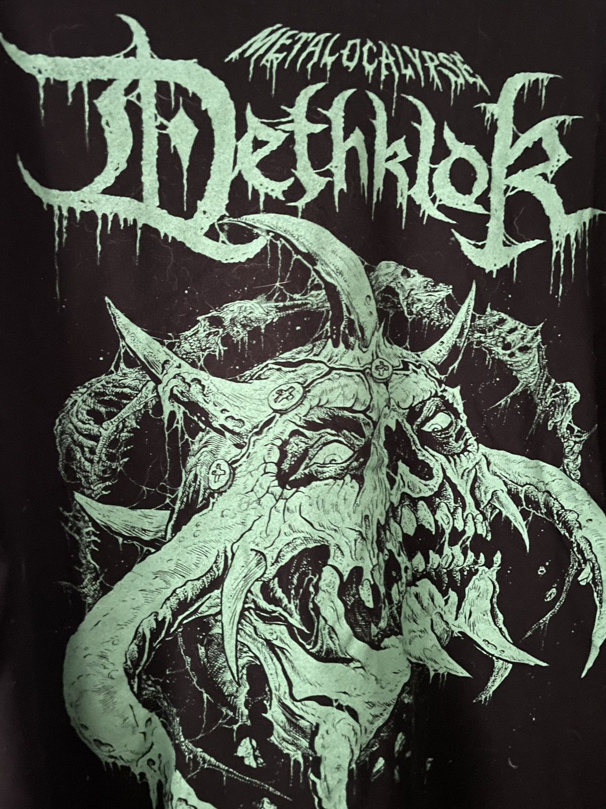 Band Tees Dethklok Band T Size US XXL / EU 58 / 5 - 2 Thumbnail