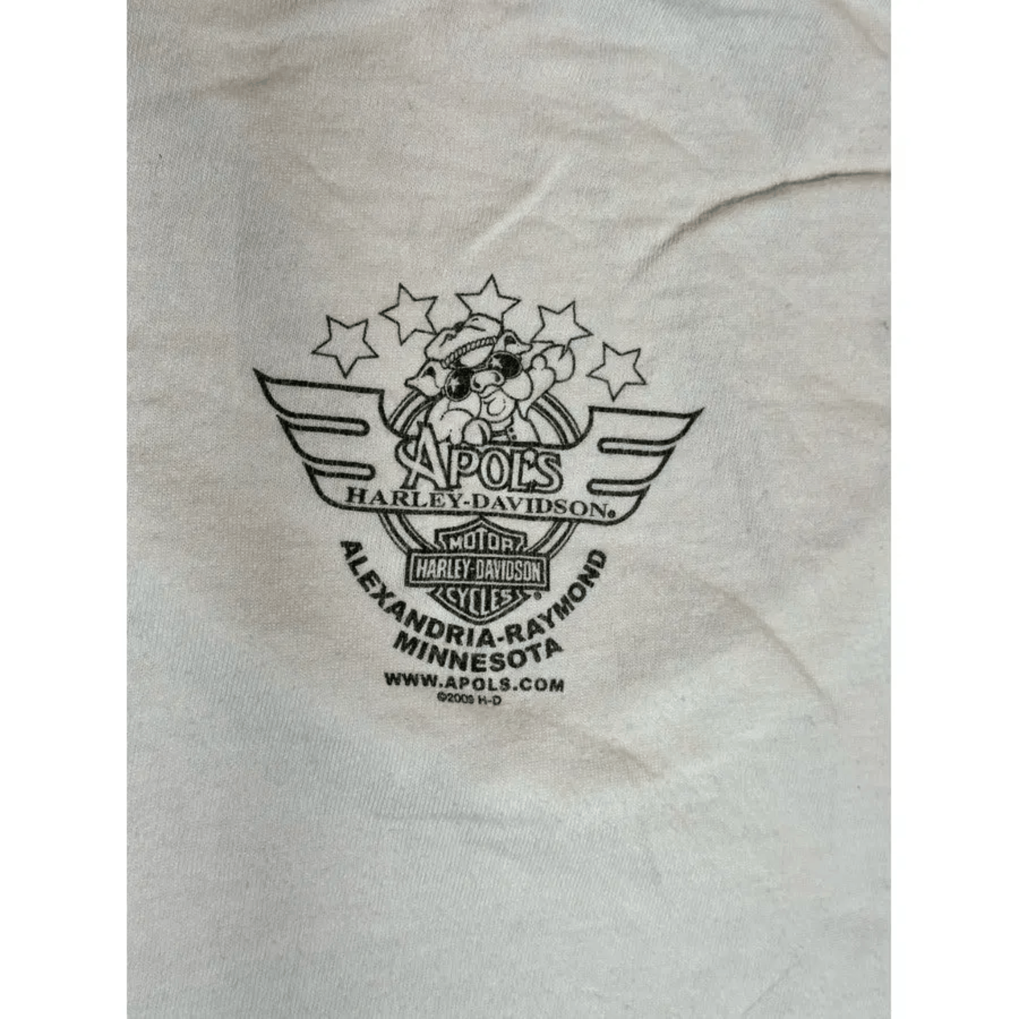 Harley Davidson Harley‑Davidson Ride to Live Wings Graphic T-Shirt White XXL Size XXL / US 16-18 / IT 52-54 - 8 Thumbnail
