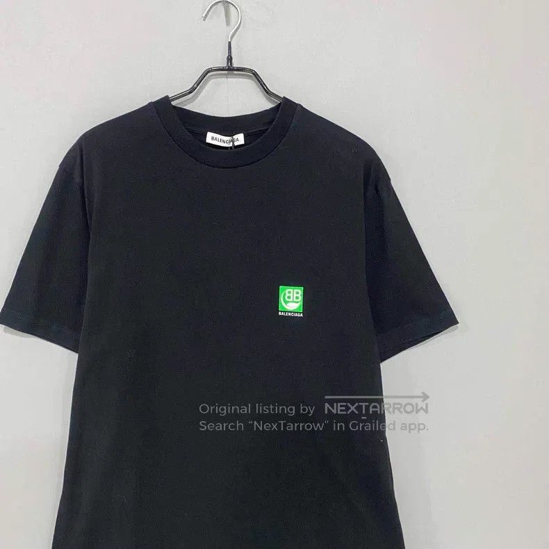 Balenciaga Balenciaga Eco-friendly Printed Logo Short Sleeve Size US S / EU 44-46 / 1 - 3 Thumbnail