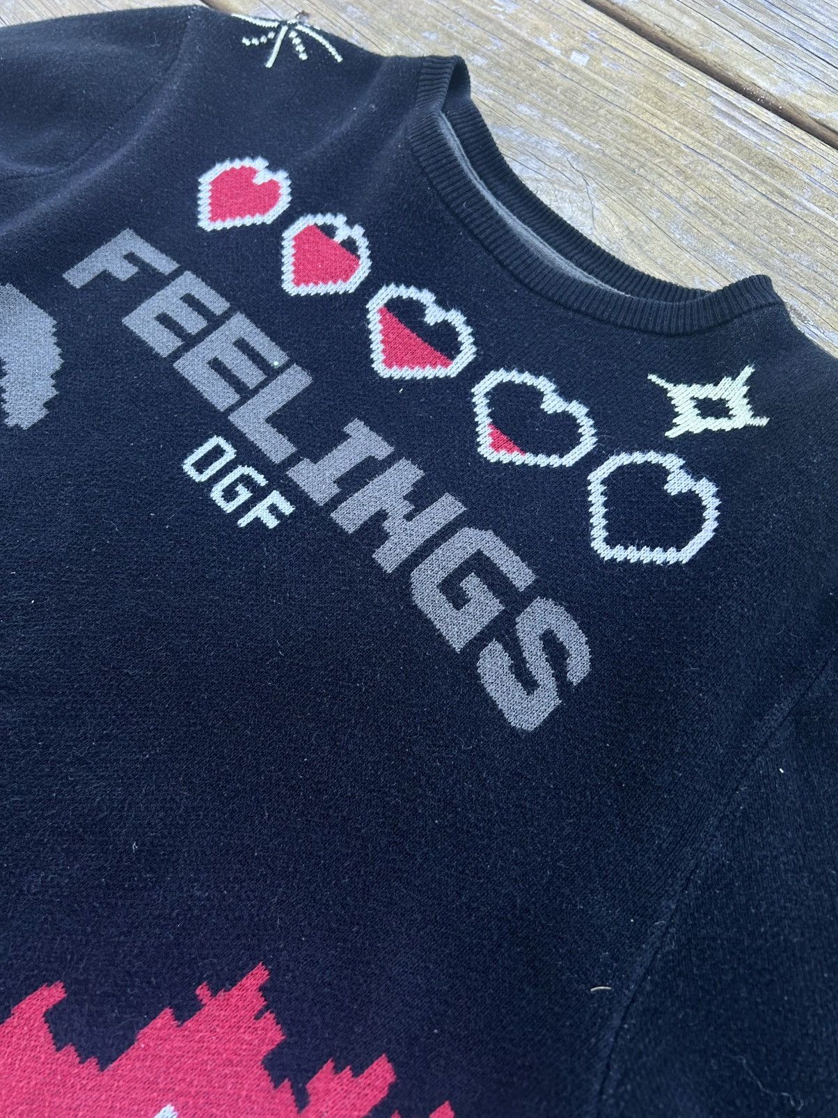 Other OGF Original Fables “Feelings” Knit Sweater Size US S / EU 44-46 / 1 - 4 Thumbnail