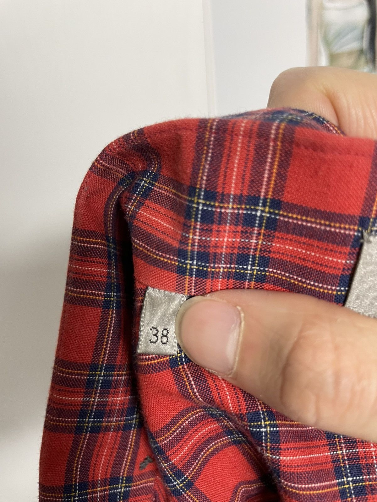 Dior homme ss06 red shirts hedi slimane