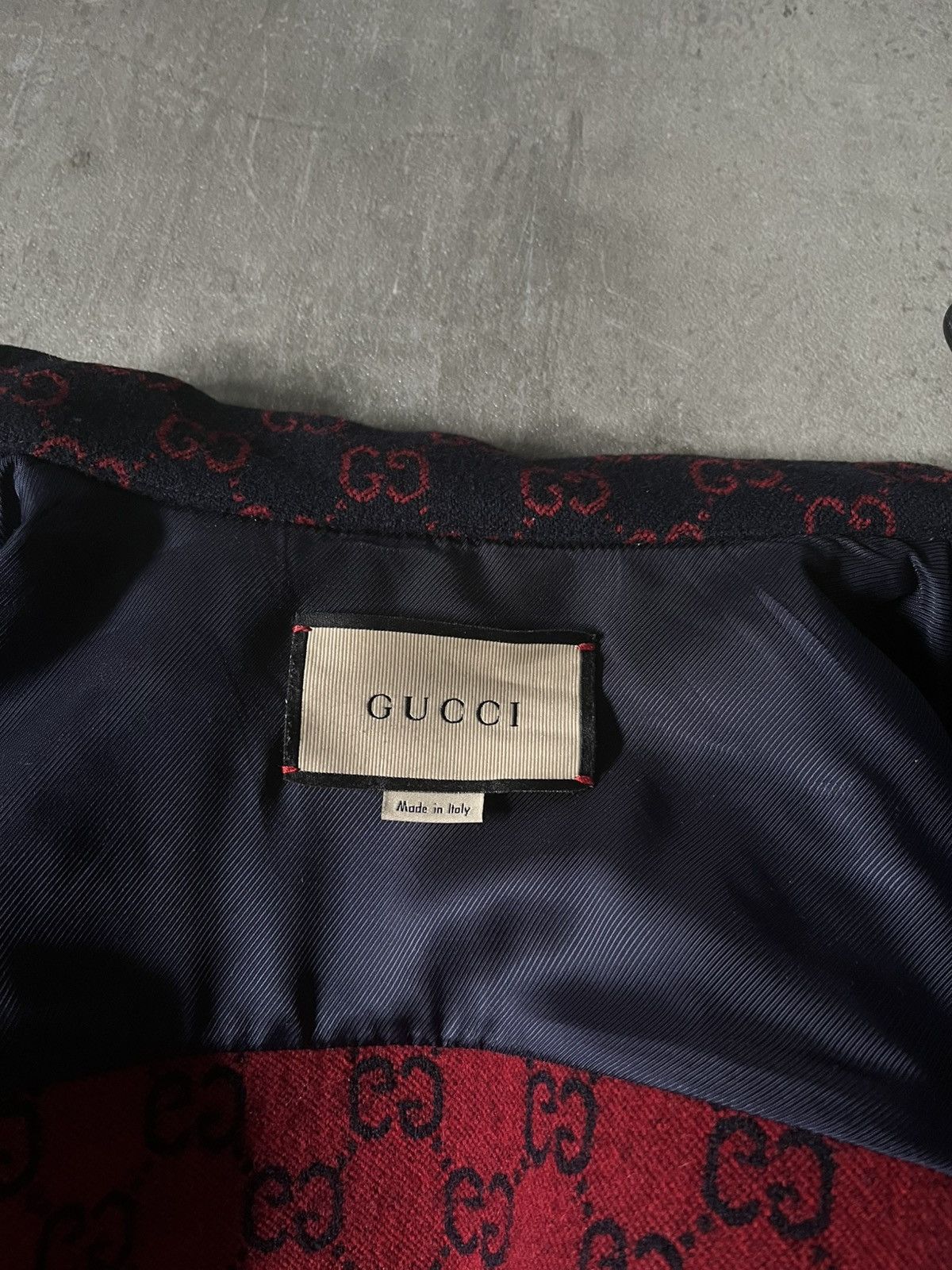 Gucci Gucci GG Jacquard shirt jacket wool Size US M / EU 48-50 / 2 - 11 Thumbnail