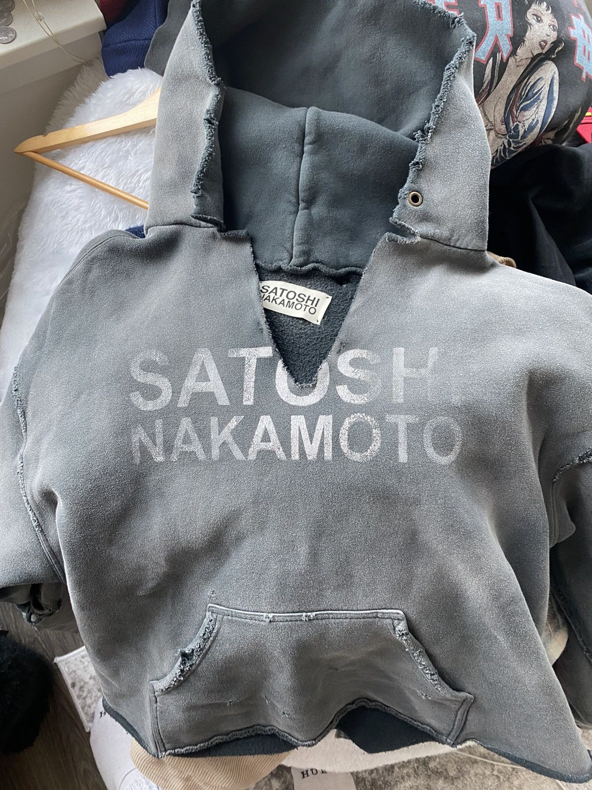 Satoshi Nakamoto Satoshi Nakamoto Destructo Hoodie | Grailed