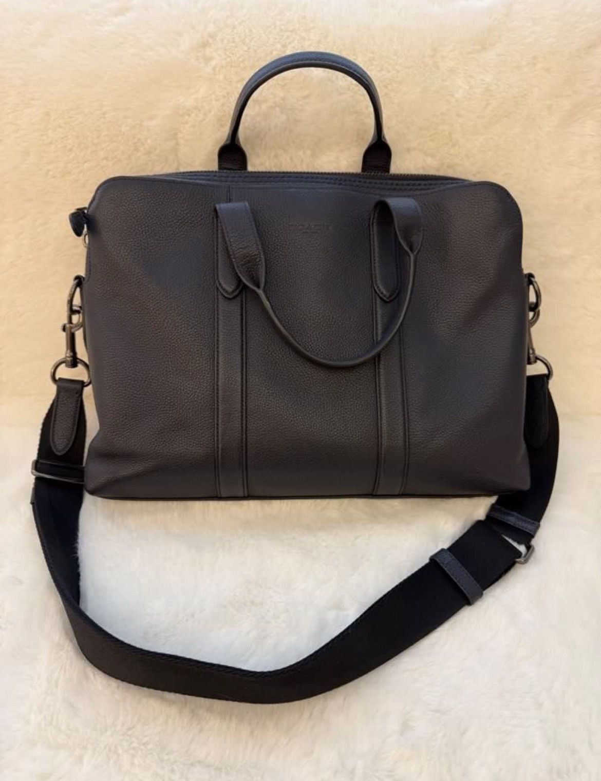 Coach Authentic Coach Leather 2Way Briefcase Size ONE SIZE - 2 Thumbnail