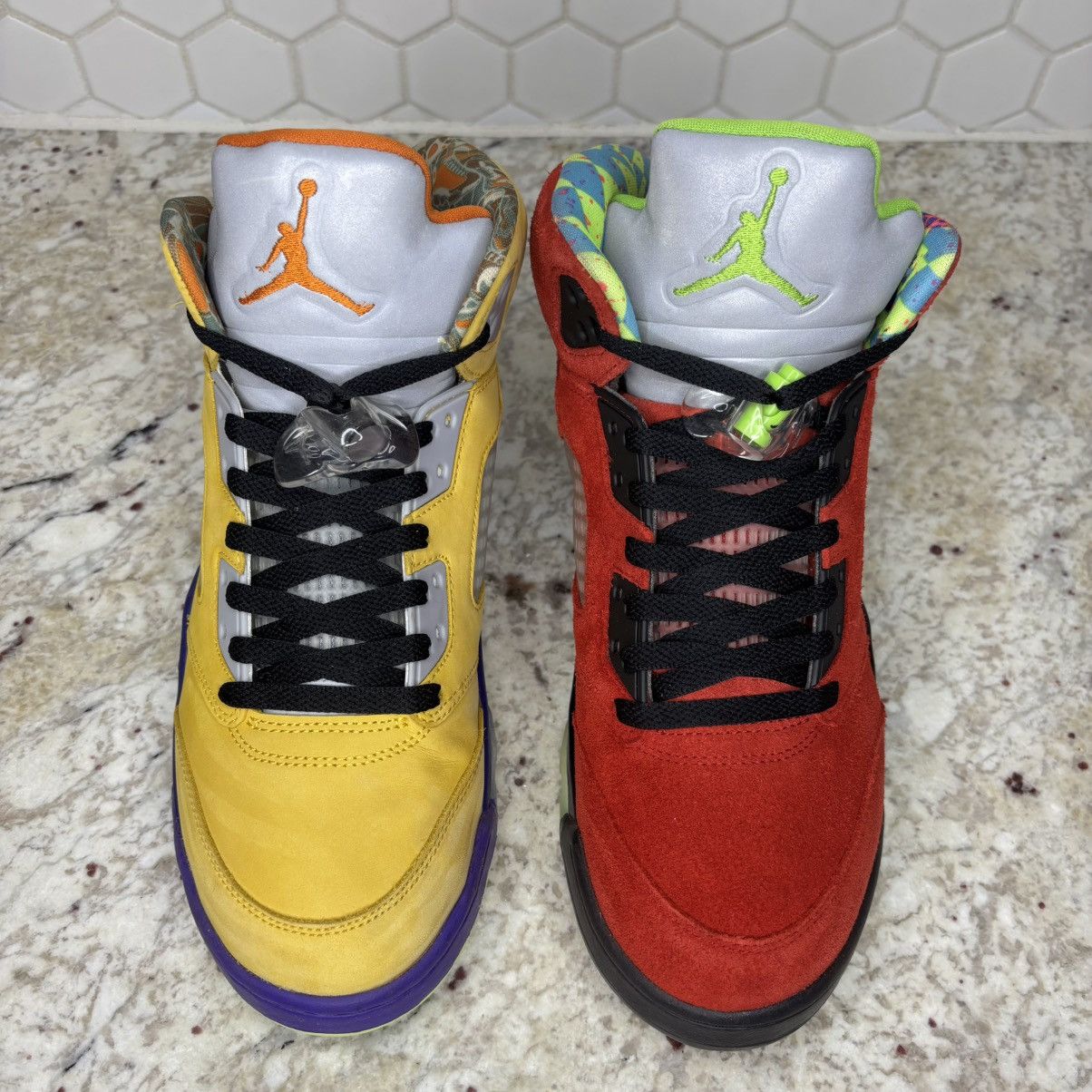 Jordan Brand Size 10 - Jordan 5 Retro What The Gently Worn No Box Size US 10 / EU 43 - 5 Thumbnail