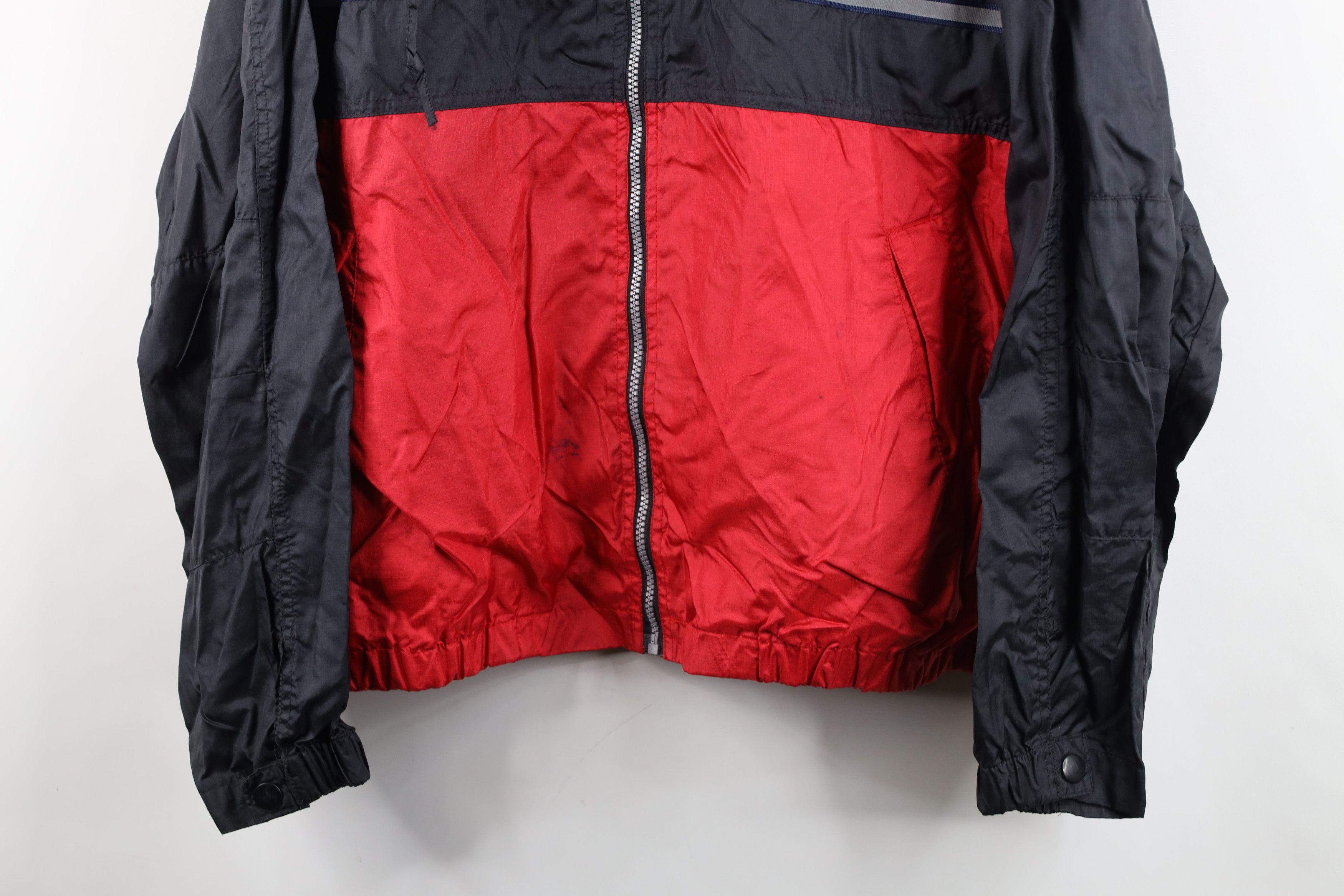 Vintage Vintage 90s Spell Pennzoil Ripstop Hooded Windbreaker Jacket Size US L / EU 52-54 / 3 - 3 Thumbnail