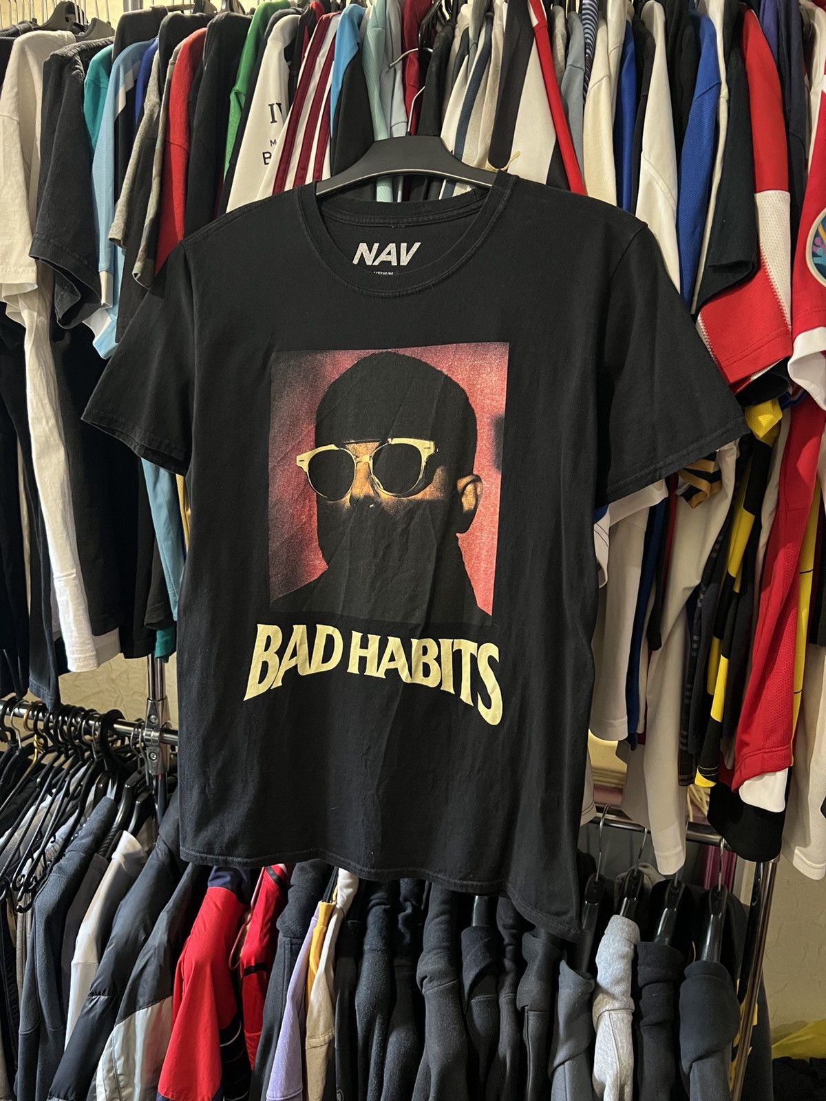 NAV VINTAGE NAV BAD HABITS THE WEEKND TOUR BAND T SHIRT SIZE M Size US M / EU 48-50 / 2 - 1 Thumbnail