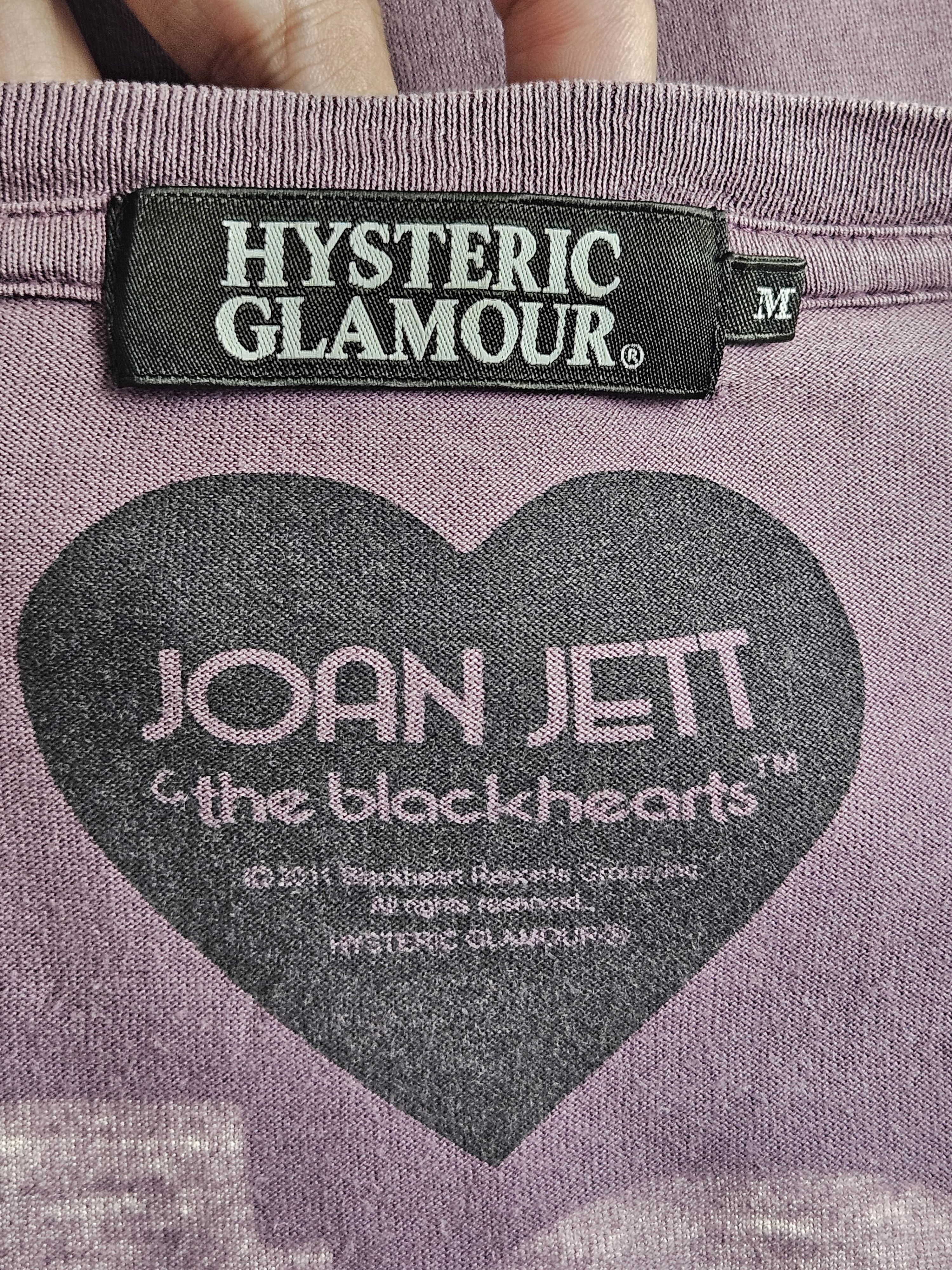 Hysteric Glamour Hysteric Glamour Joan Jett The Blackhearts shirt Size M / US 6-8 / IT 42-44 - 4 Thumbnail
