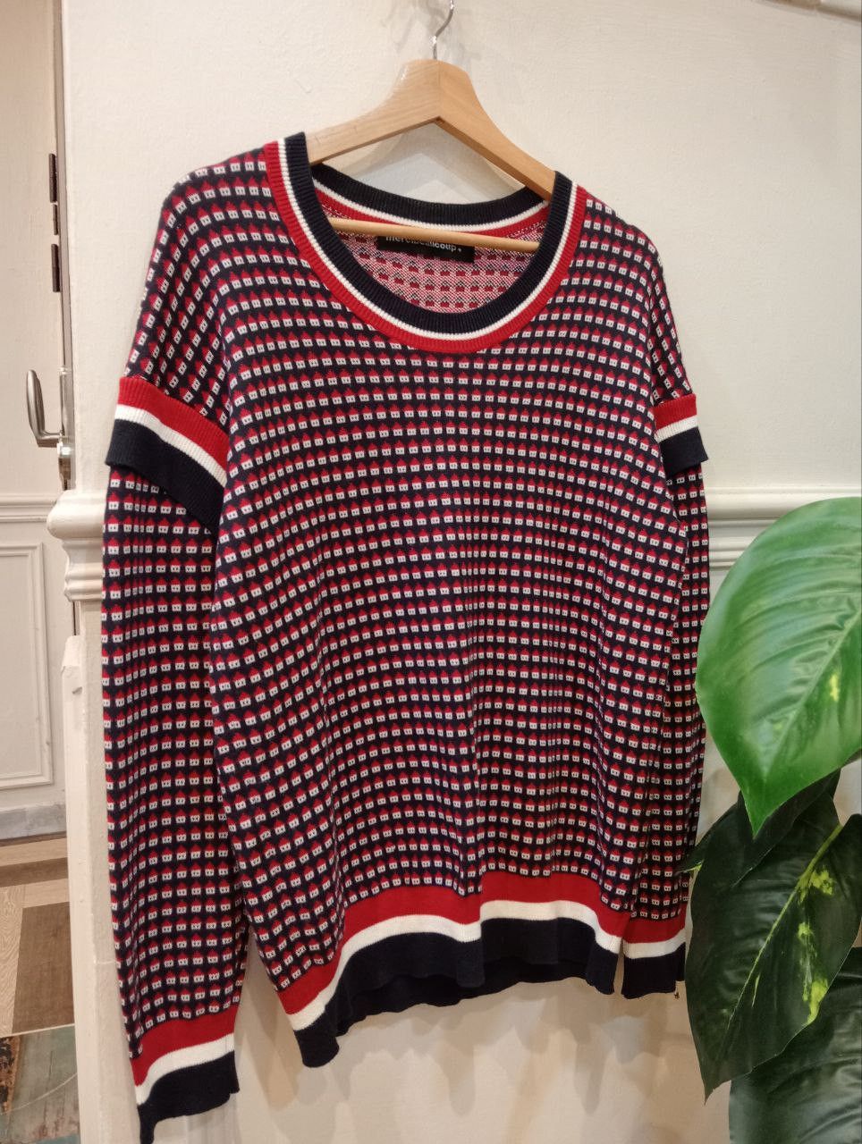 ISSEY MIYAKE MERCIBEAUCOUP SAMPLE RARE VINTAGE KNIT SWEATER