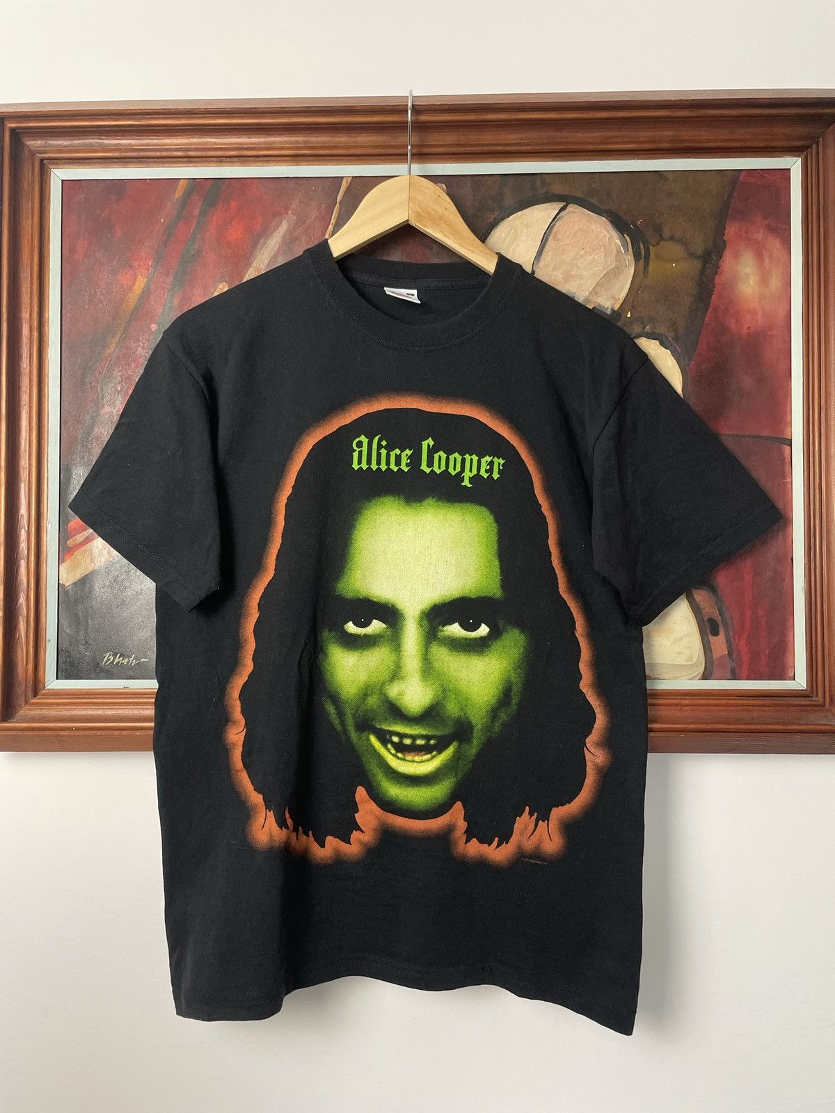 ALICE COOPER Alice Cooper Band T-shirt Band T Men's XXL unclear black type Vintage Second Hand main image 0