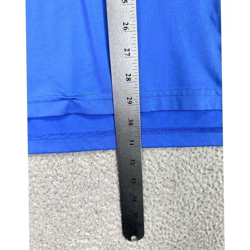 Vintage FG Tech Polo Shirt Mens Large Blue Golf Rugby Solid Short Sleeve Collared Athletic Breathable Lightweight Logo Polo Size US L / EU 52-54 / 3 - 8 Thumbnail
