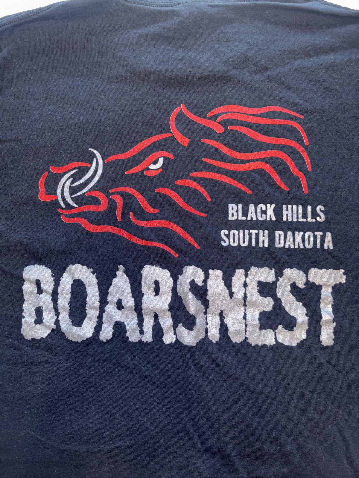 Unknown London Black Boarsnest Vintage Graphic Tee - Classic Size US L / EU 52-54 / 3 - 8 Thumbnail