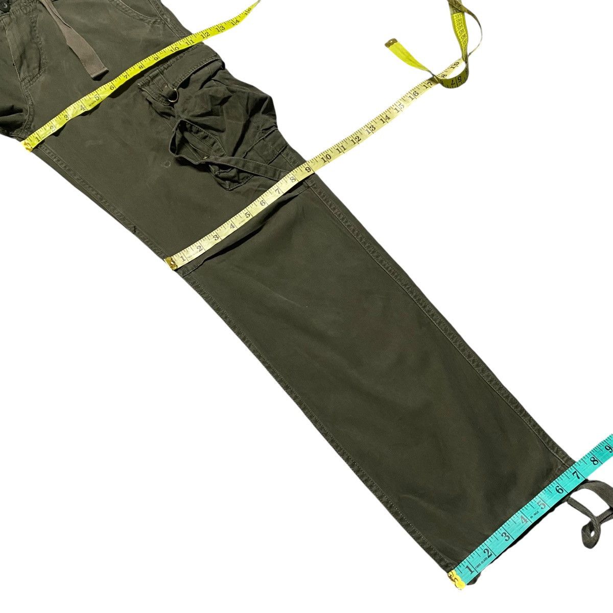 Japanese Brand DOUBLE EDGE Military Riders Cargo Pants Size US 30 / EU 46 - 21 Thumbnail