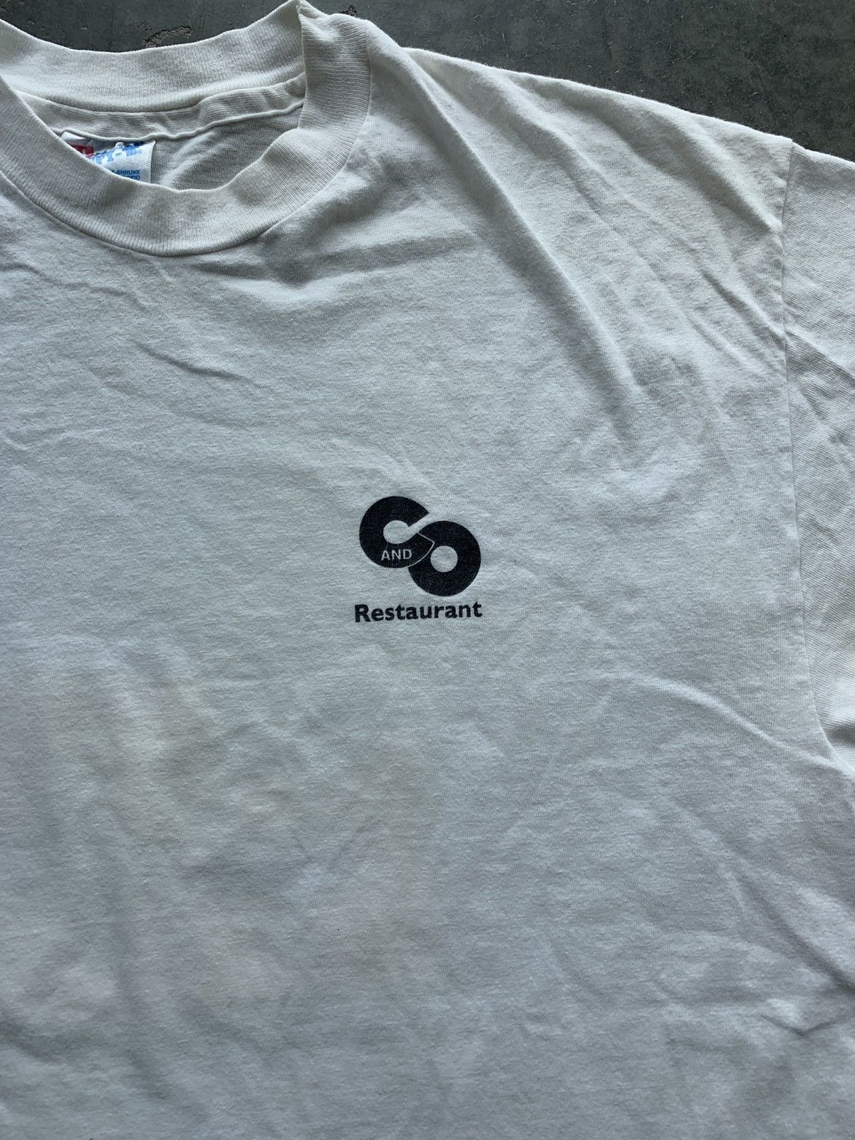 Hanes × Vintage Vintage 90s C & O Restaurant Graphic Tee Size US XL / EU 56 / 4 - 6 Thumbnail