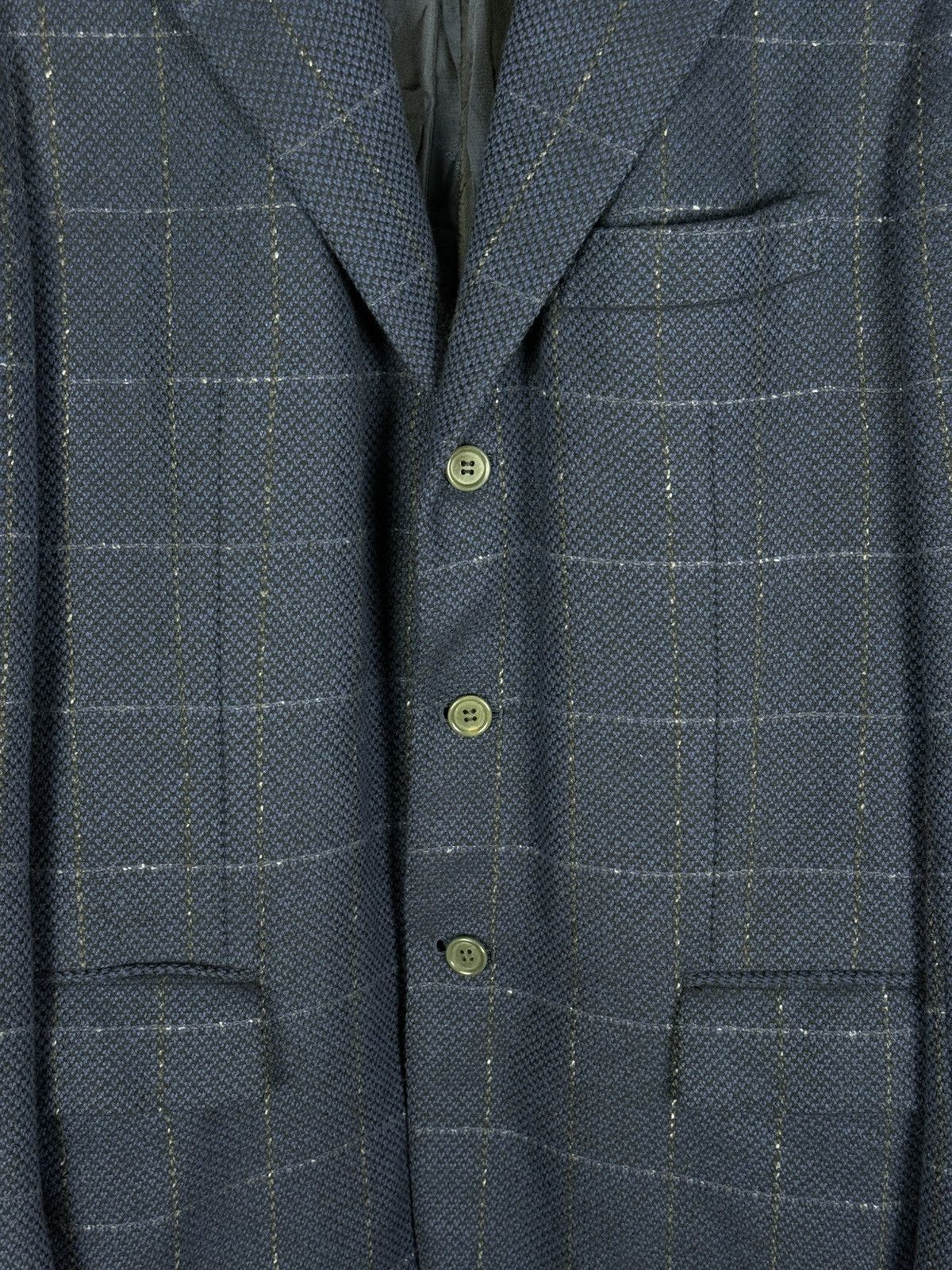 Kiton Kiton Napoli Trois Pommes Blazer 100% Cashmere Blazer Jacket Size 52R - 7 Thumbnail
