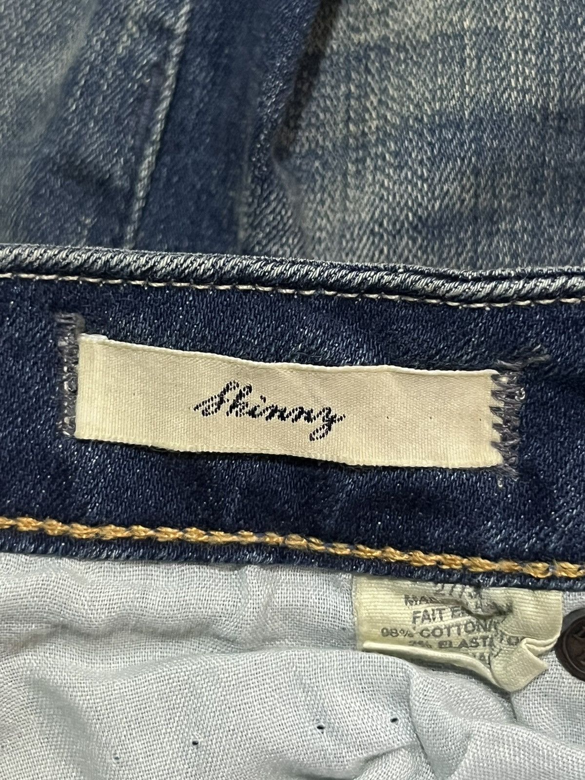 Denim & Supply Ralph Lauren Denim & Supply Vintage Look Skinny Jeans Size 27" / US 4 / IT 40 - 10 Thumbnail