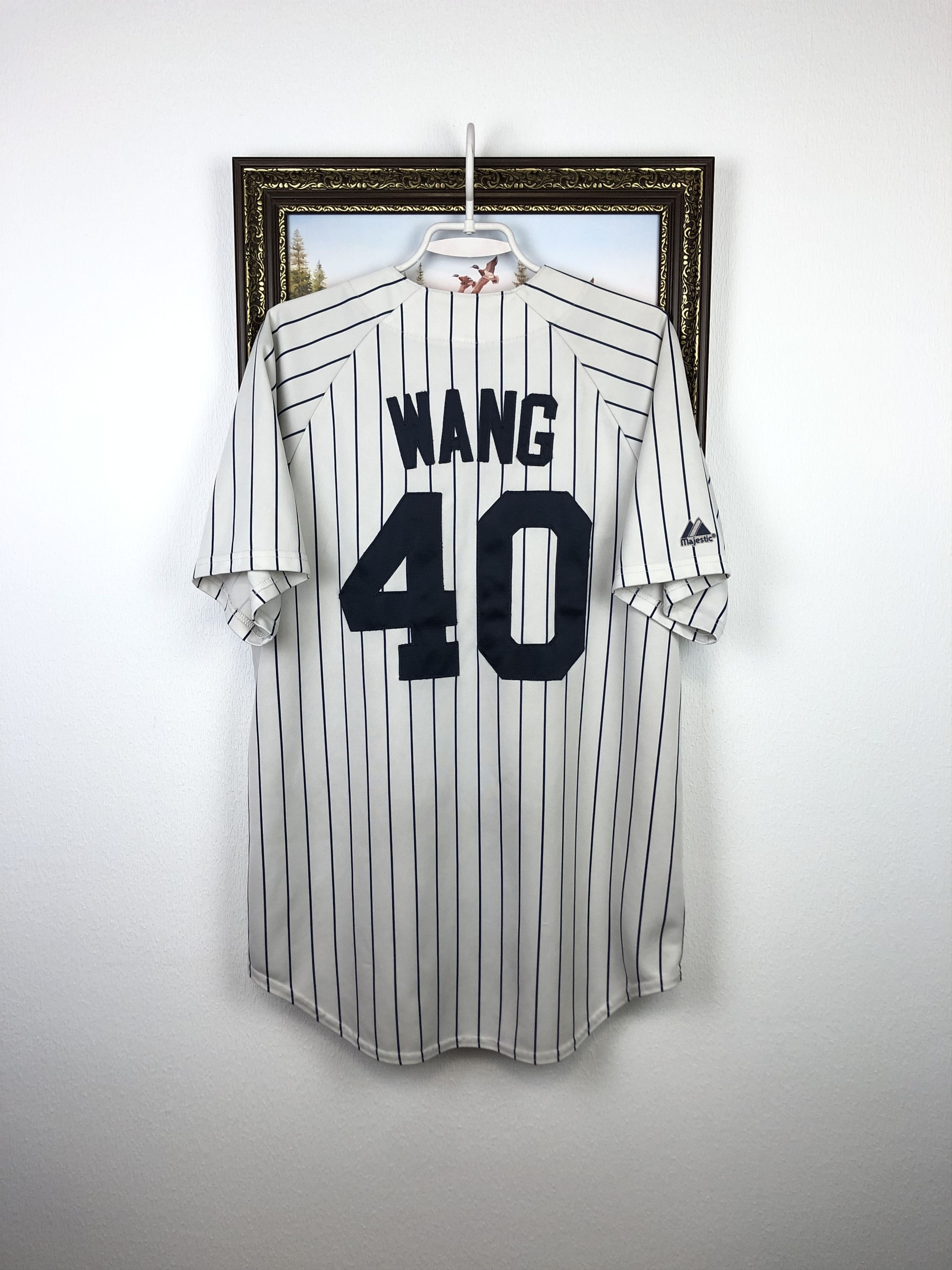 Majestic Vintage 90's Majestic New York Yankees Wang Jersey MLB Shirt Size US XL / EU 56 / 4 - 1 Thumbnail