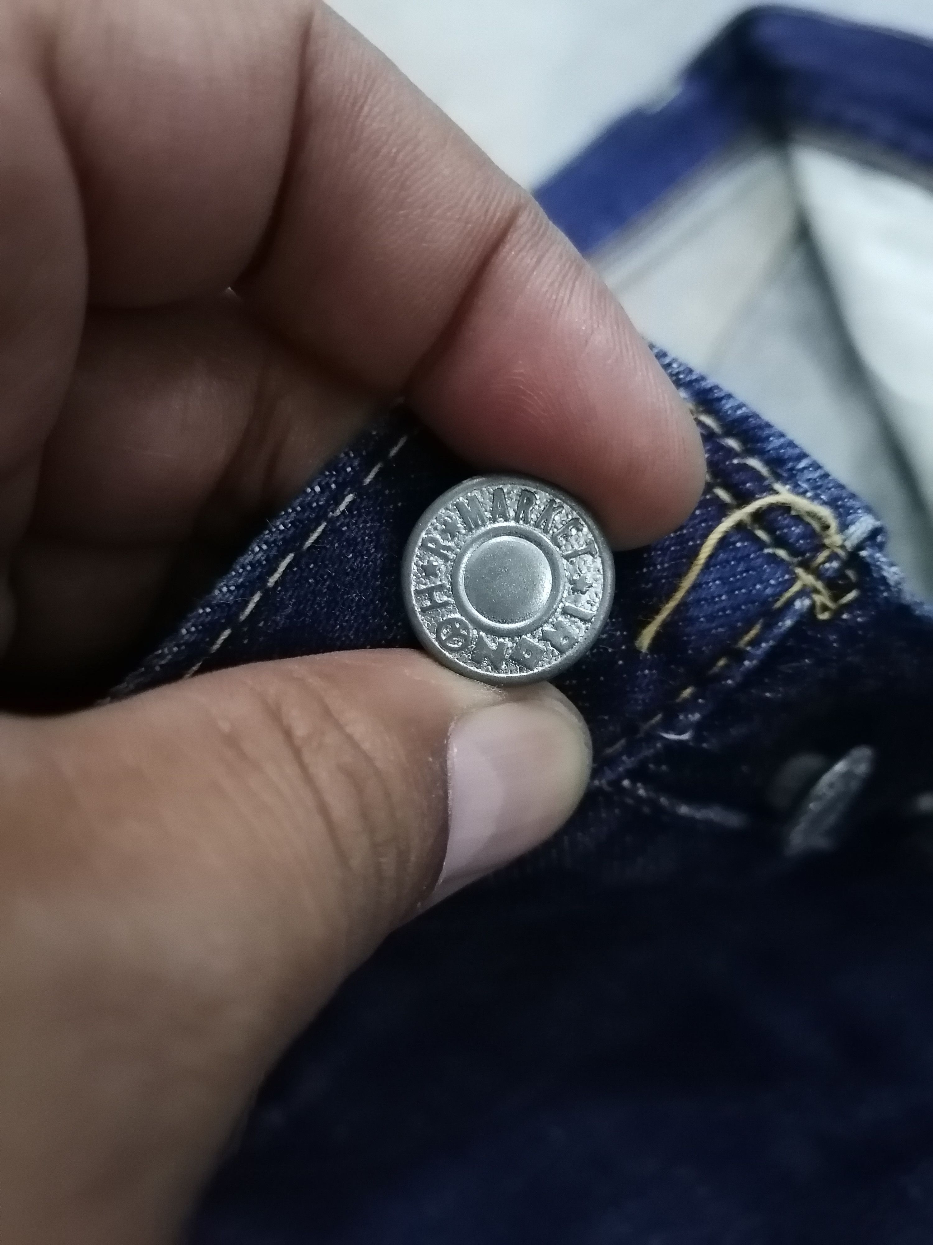 Japanese Brand × Okura Okura Japan Re-Cut Distressed Denim Short Pants Size US 28 / EU 44 - 6 Thumbnail