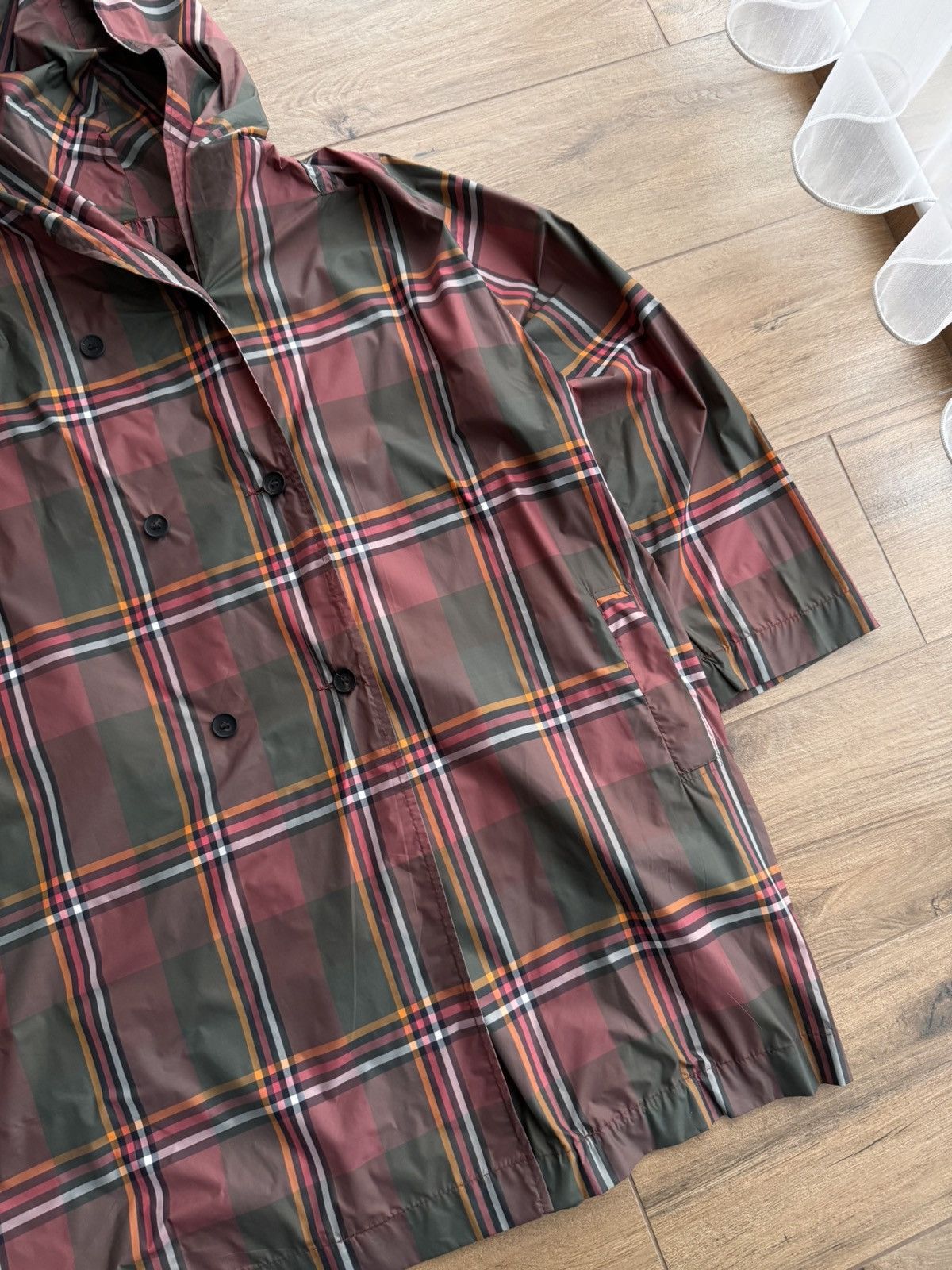 Japanese Brand × Vintage Vintage Raffauf Berlin Recycled Fibre Nylon Raincoat Size US M / EU 48-50 / 2 - 3 Thumbnail