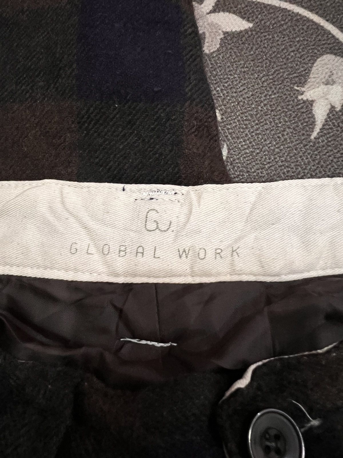 Global Work × Japanese Brand Japanese Brand Global Work Wool Pant Size US 29 - 7 Thumbnail