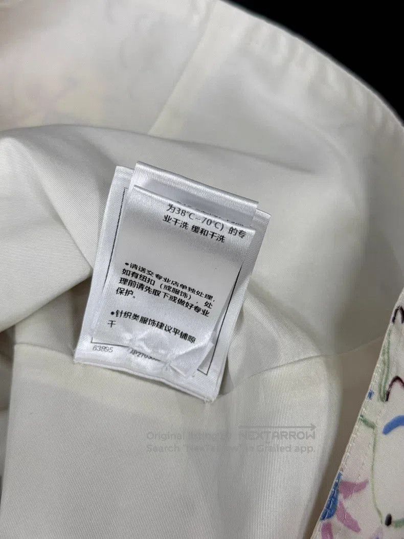 Chanel Chanel 25C small fish graffiti printed suspender vest Size XS / US 0-2 / IT 36-38 - 8 Thumbnail
