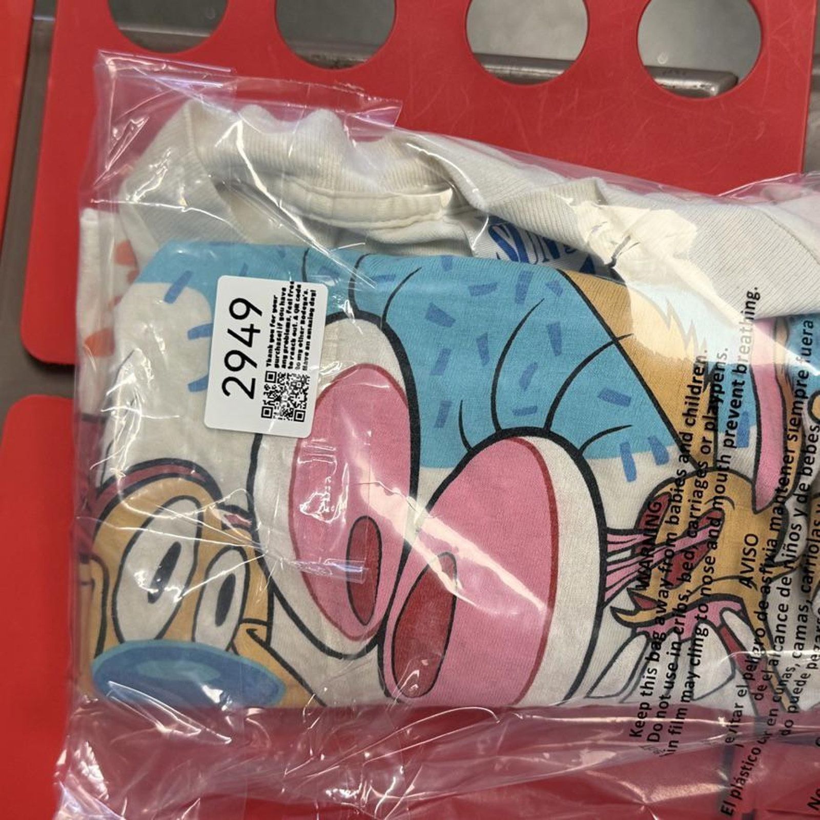 Nickelodeon Vtg 1991 Ren & Stimpy Mens L Deadstock Nickelodeon Sun Tag Size US L / EU 52-54 / 3 - 6 Thumbnail