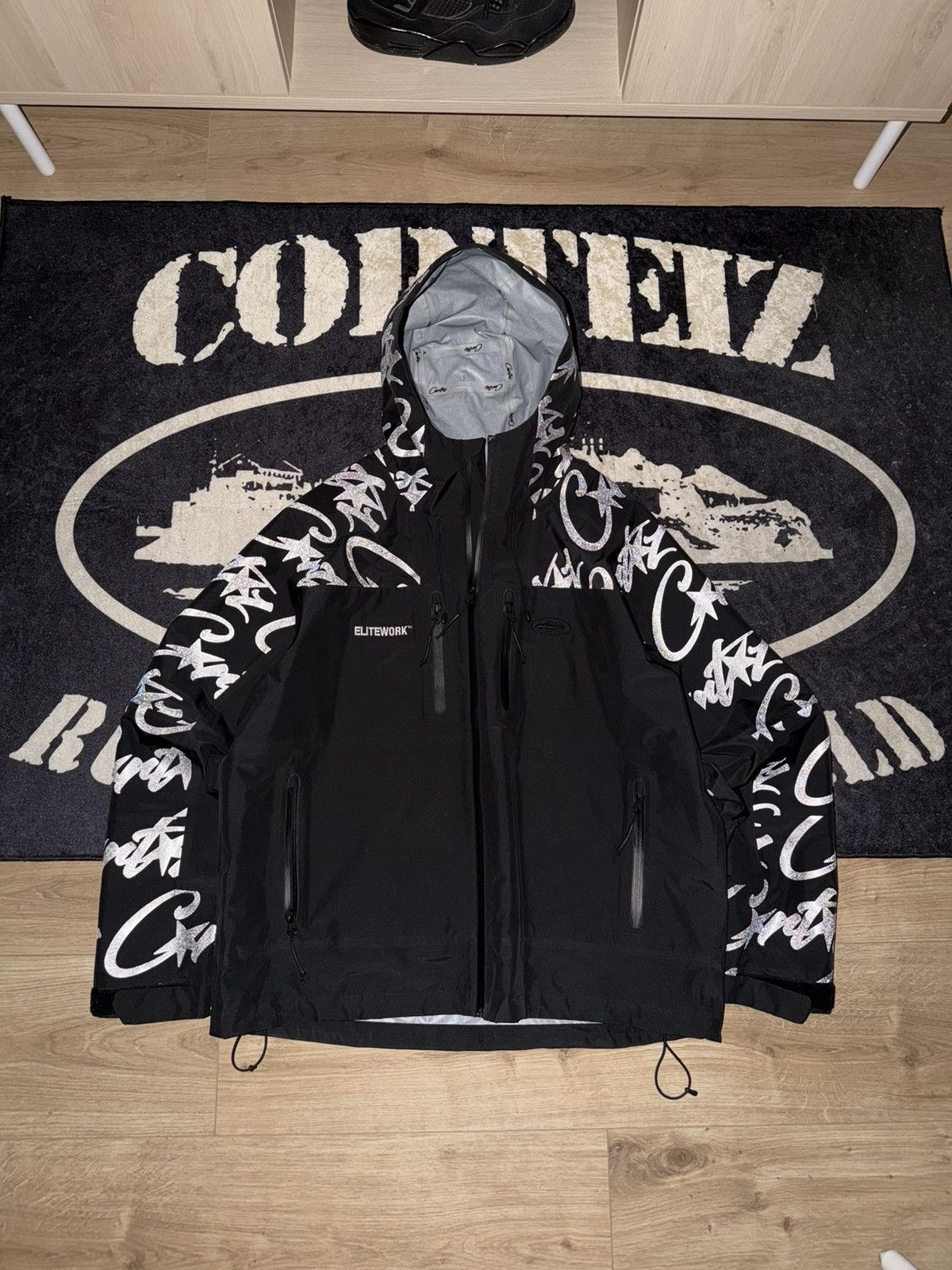 Corteiz Corteiz Elitework black jacket Size US M / EU 48-50 / 2 - 1 Thumbnail